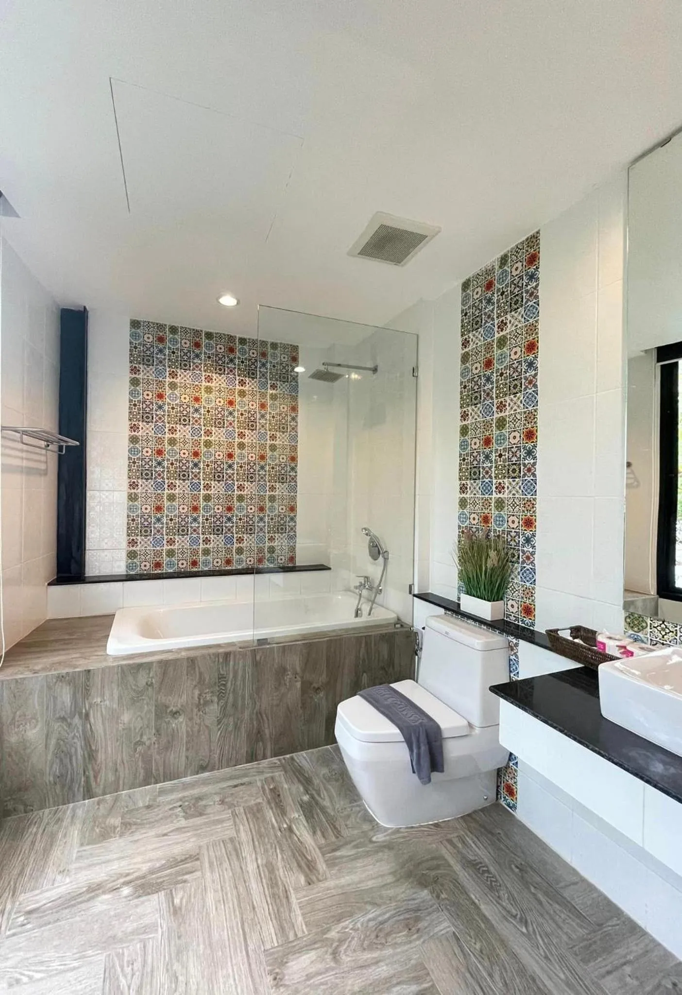 Bath in Chiang Mai Thai House,Thapae