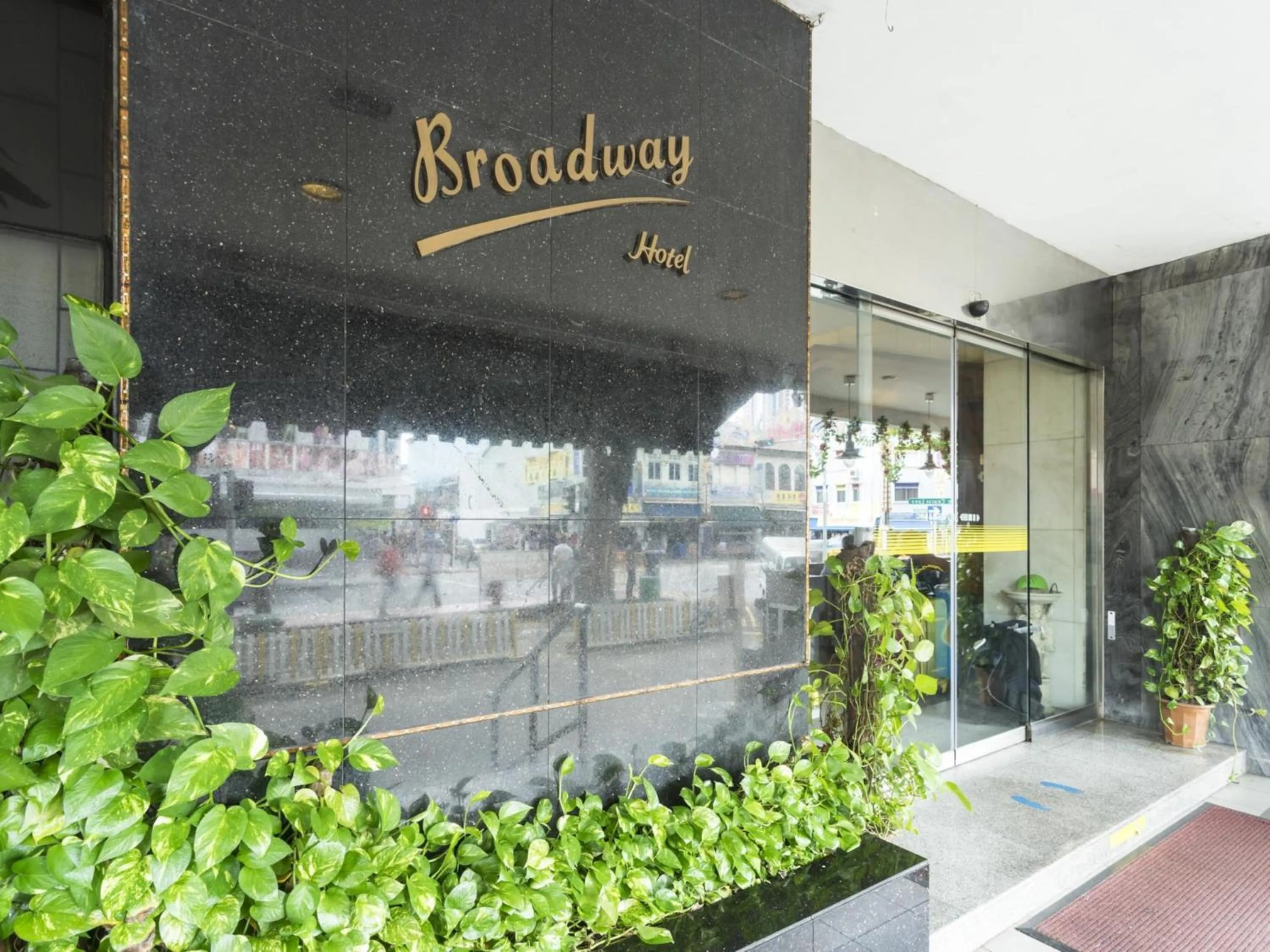 Property building in L Hotel at Broadway