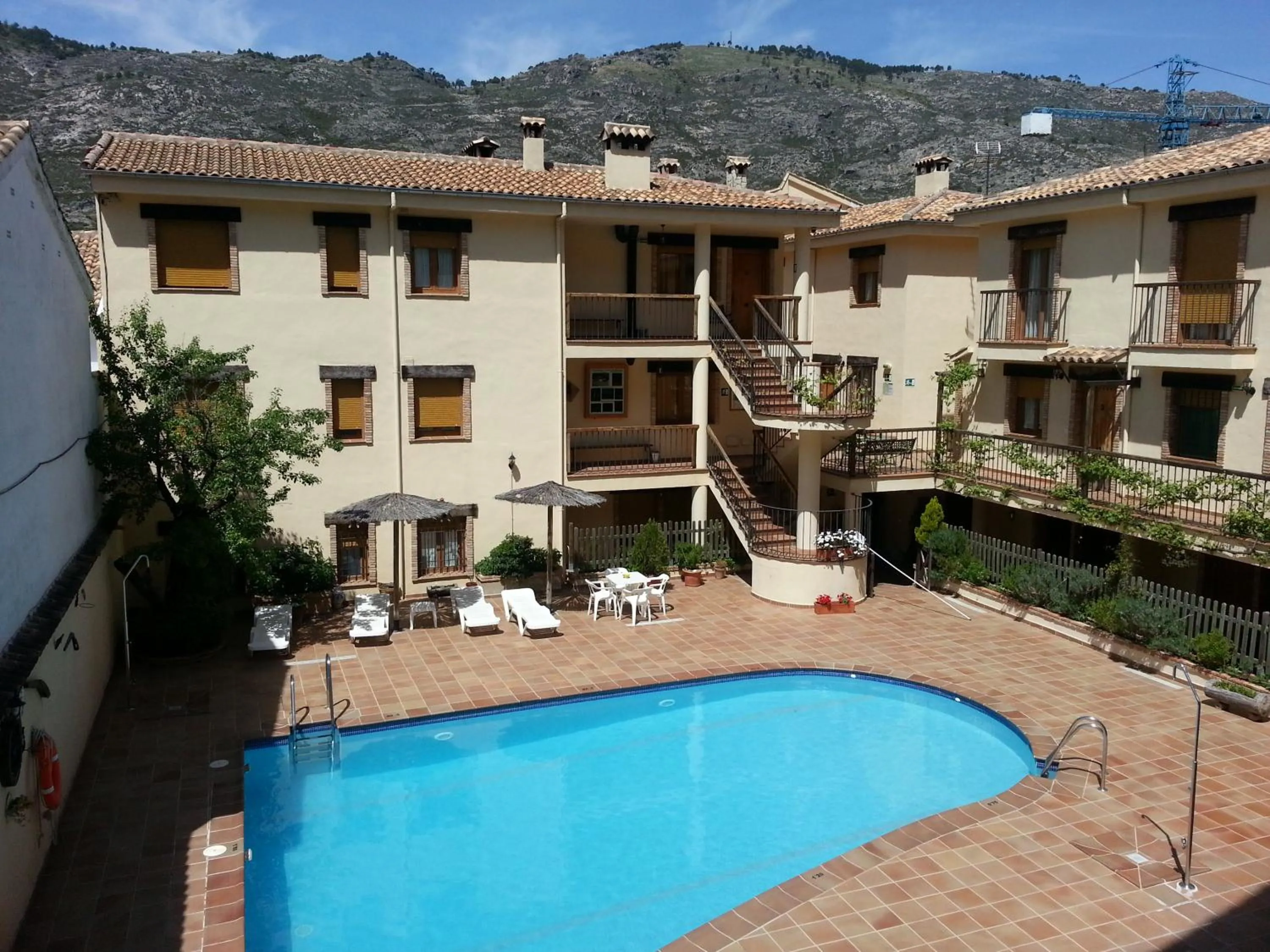 Balcony/Terrace in Apartamentos Valle del Guadalquivir