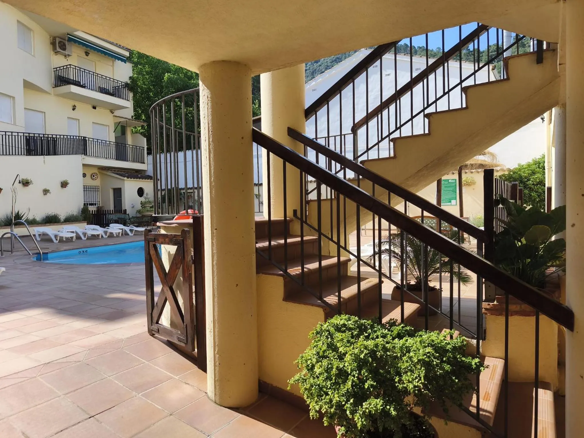 Balcony/Terrace in Apartamentos Valle del Guadalquivir