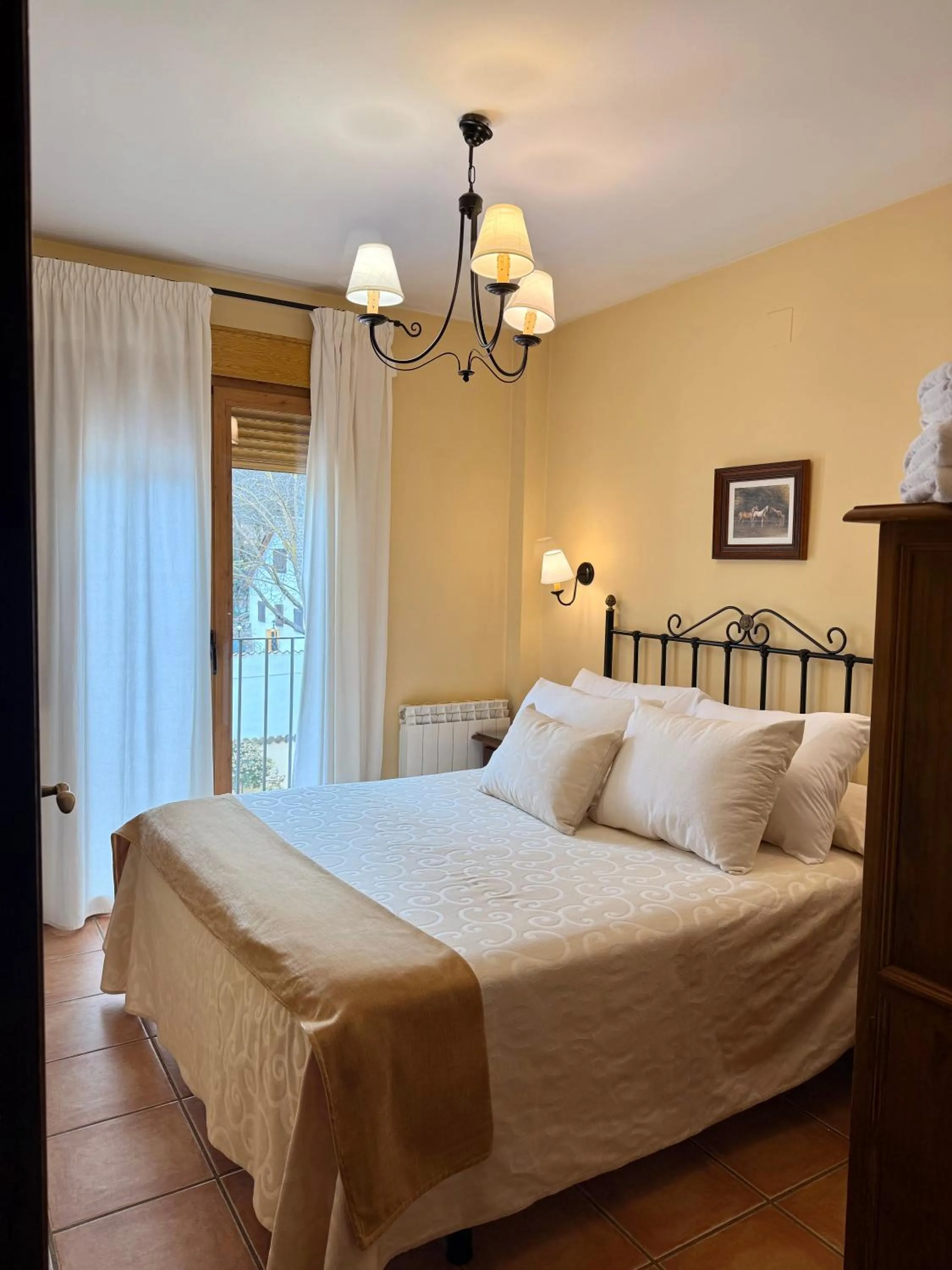 Bed in Apartamentos Valle del Guadalquivir