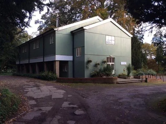 Facade/entrance in Stoke Rochford Hall
