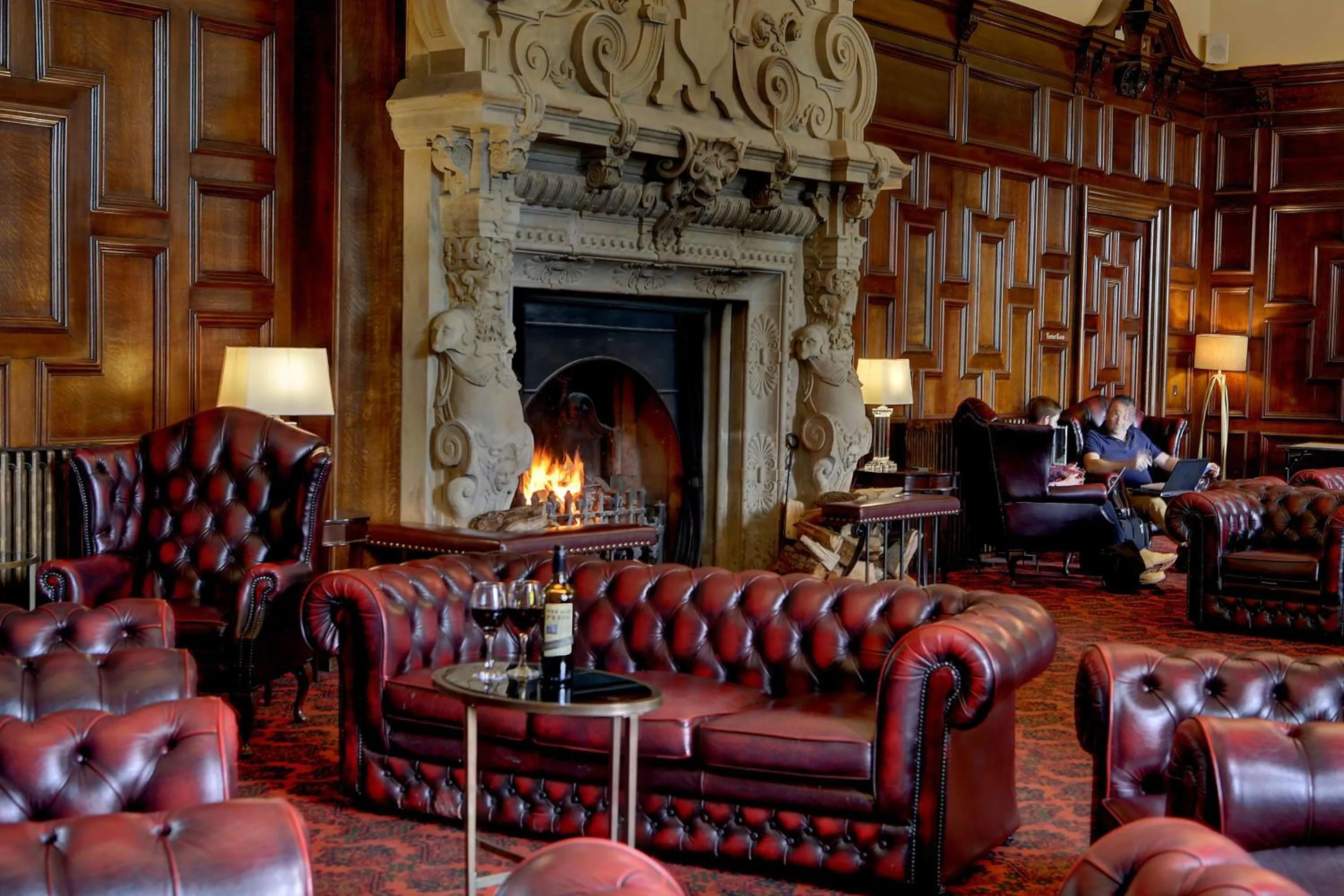 Property building in Stoke Rochford Hall