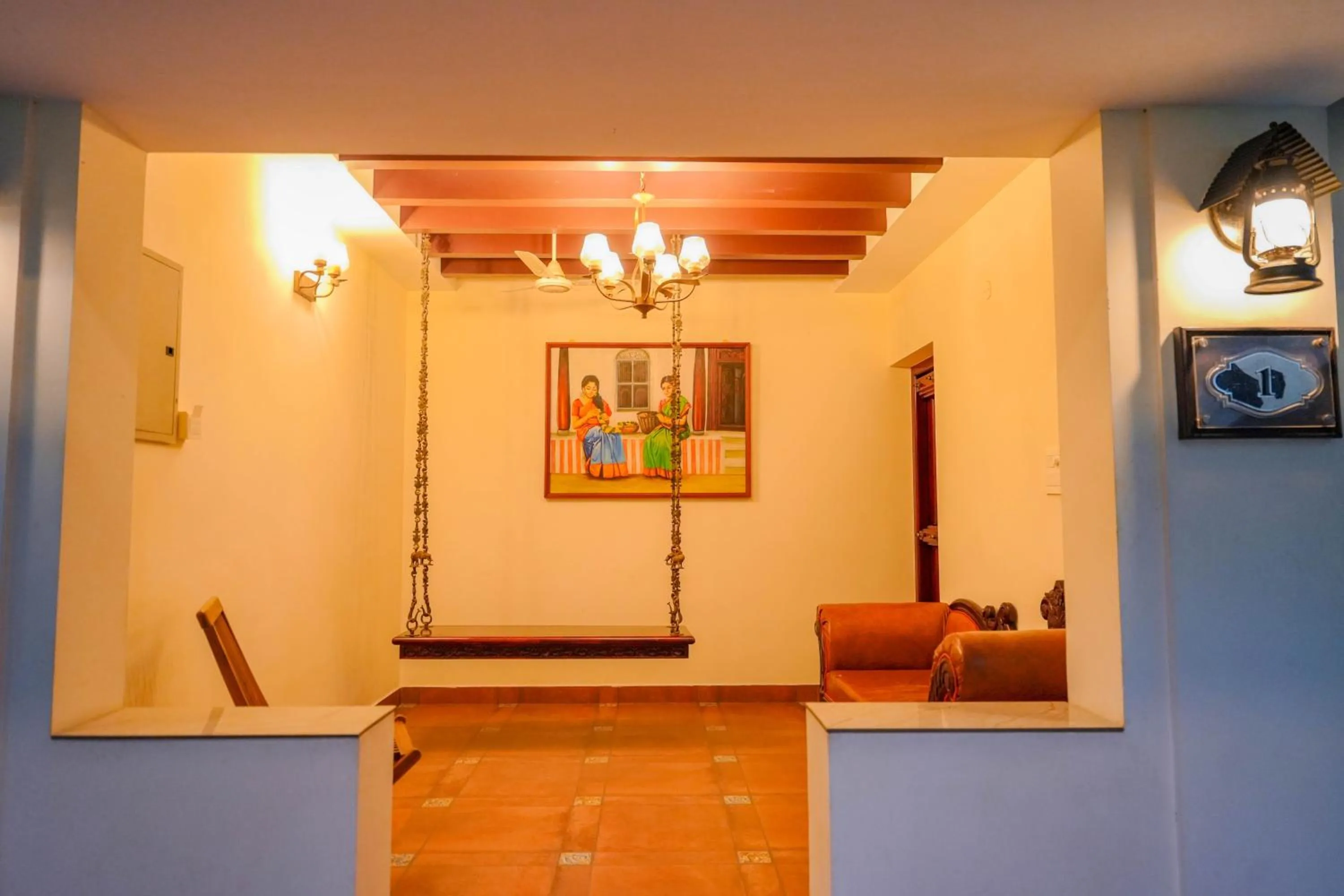 Living room in Mount Retreat Resorts - Madurai