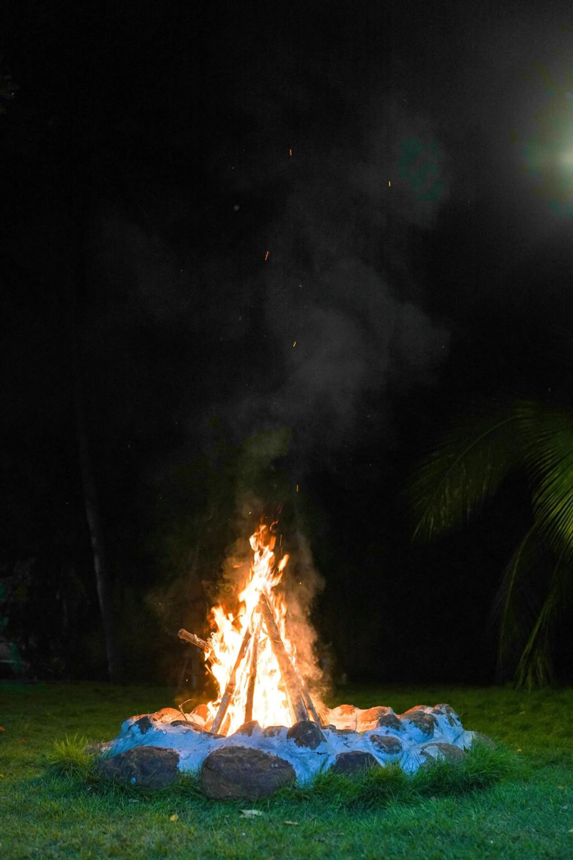 fireplace in Mount Retreat Resorts - Madurai