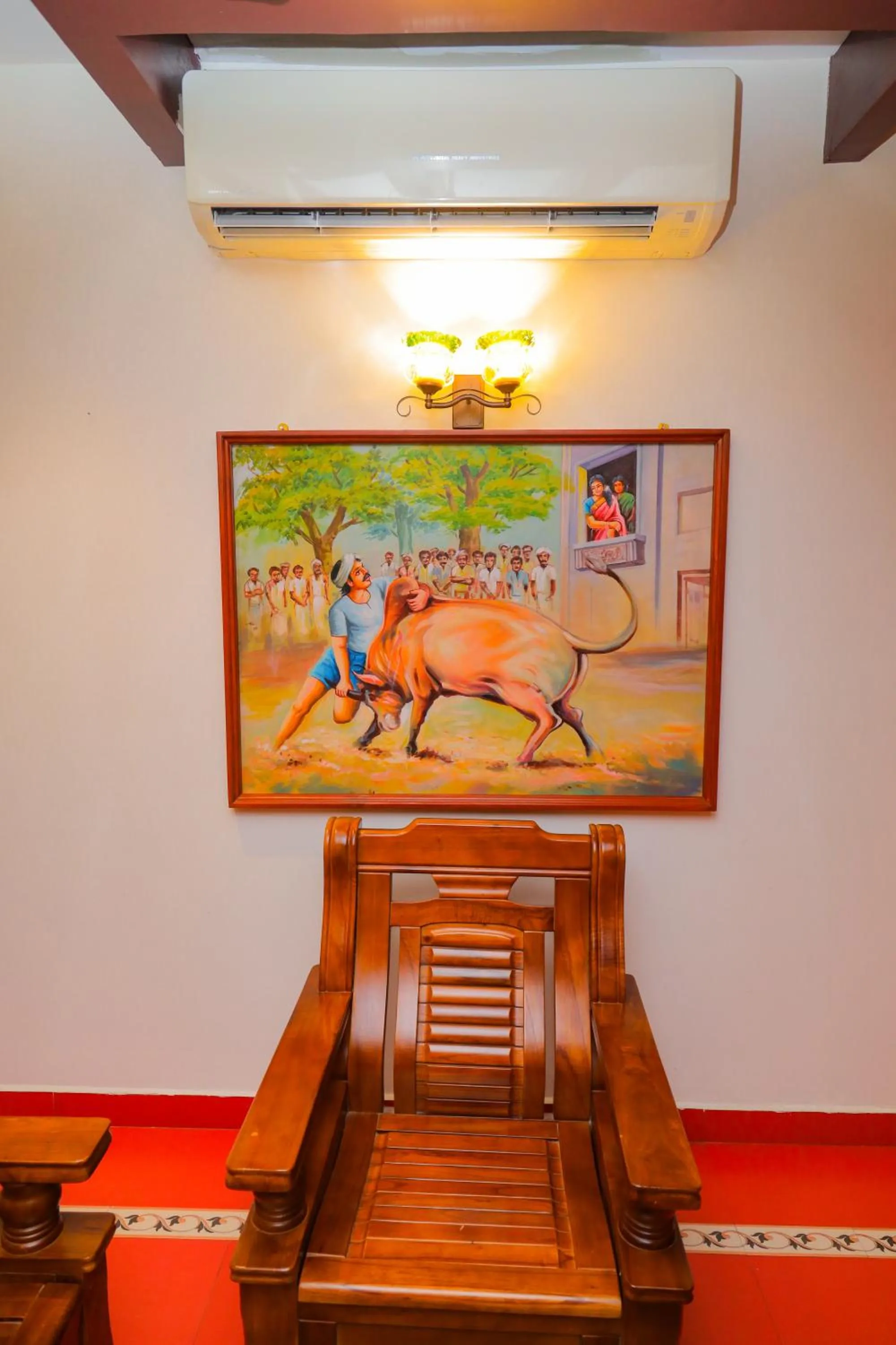 Decorative detail in Mount Retreat Resorts - Madurai