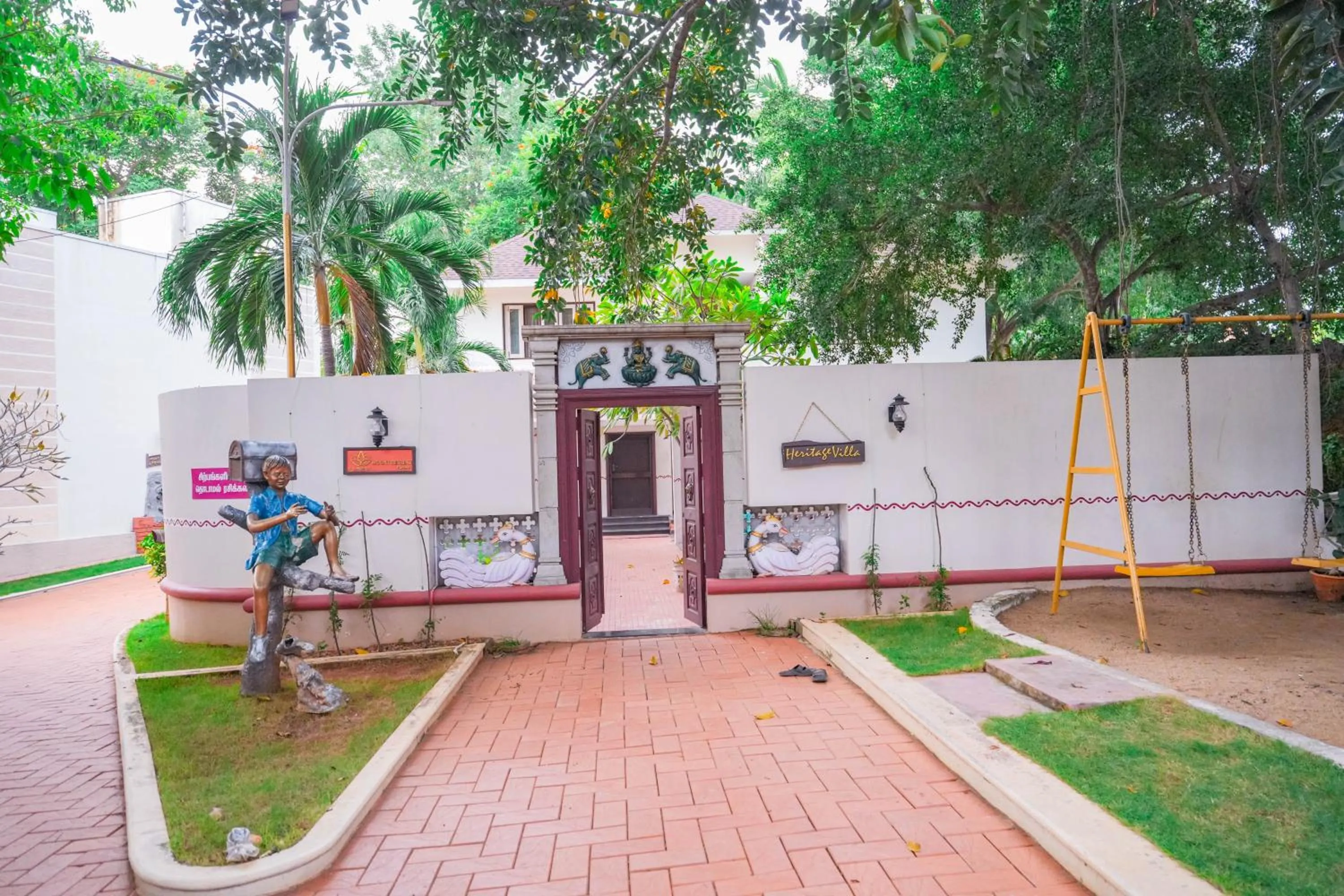 Garden in Mount Retreat Resorts - Madurai