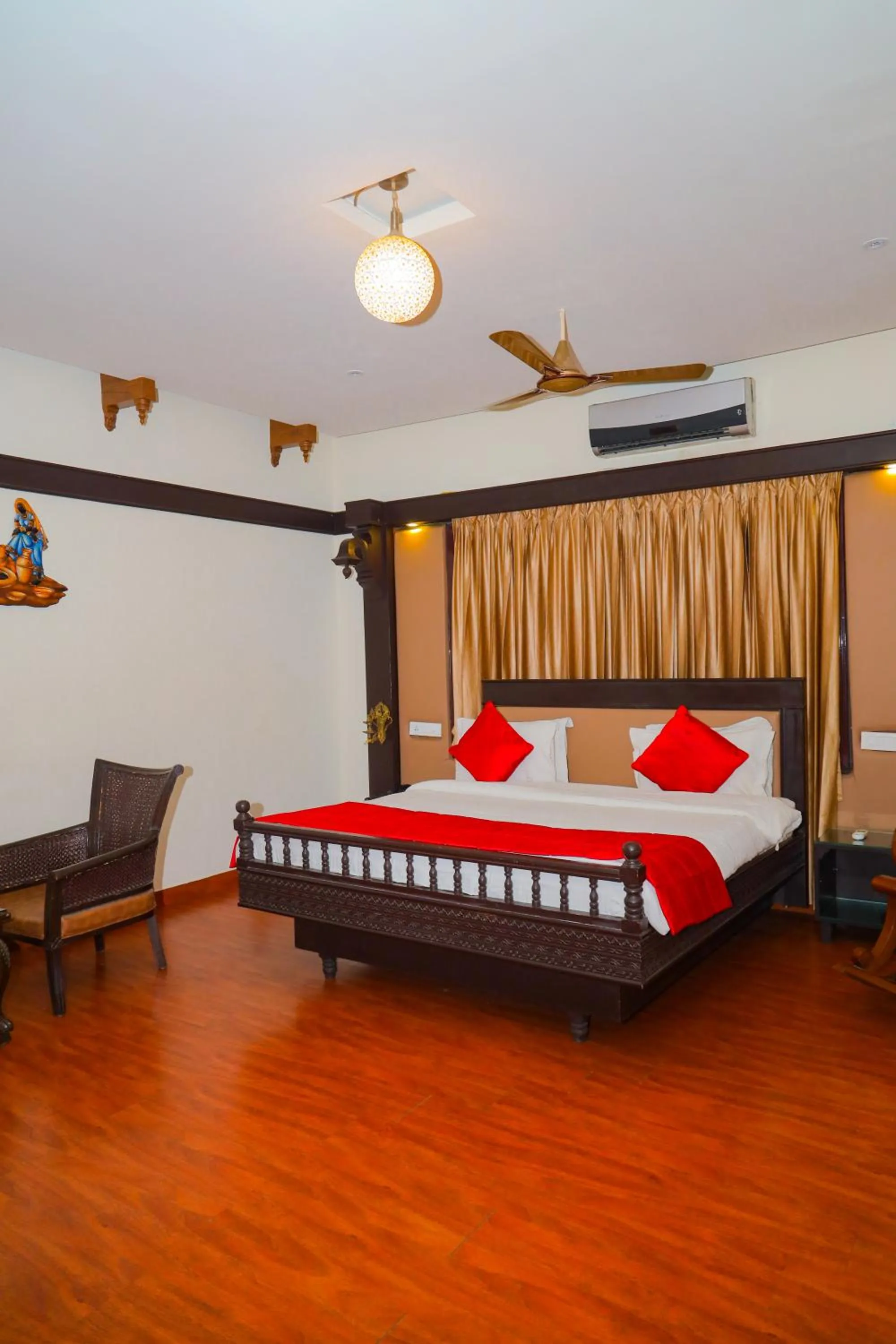 Bedroom, Bed in Mount Retreat Resorts - Madurai