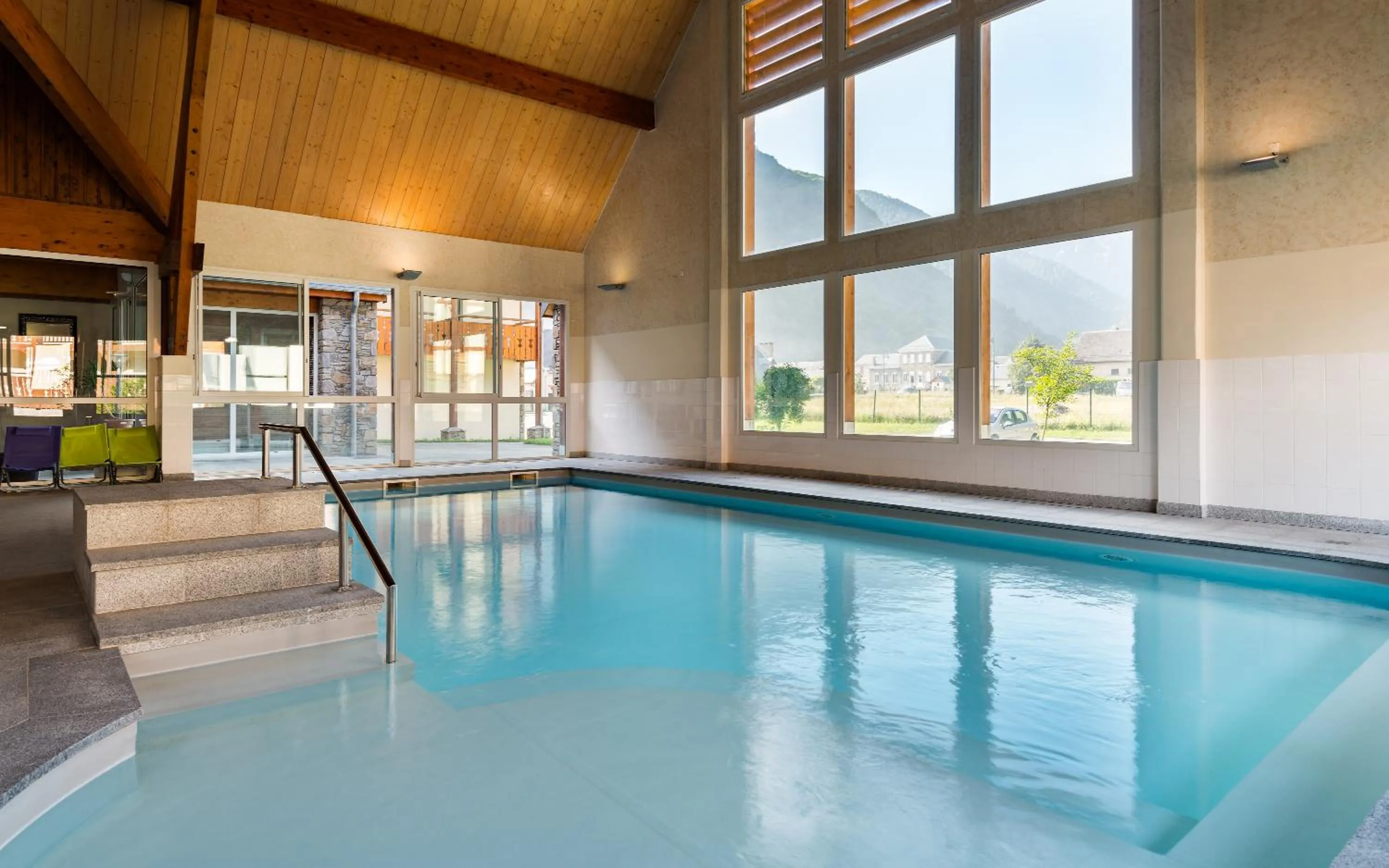 Swimming pool in Lagrange Vacances Le Belvédère