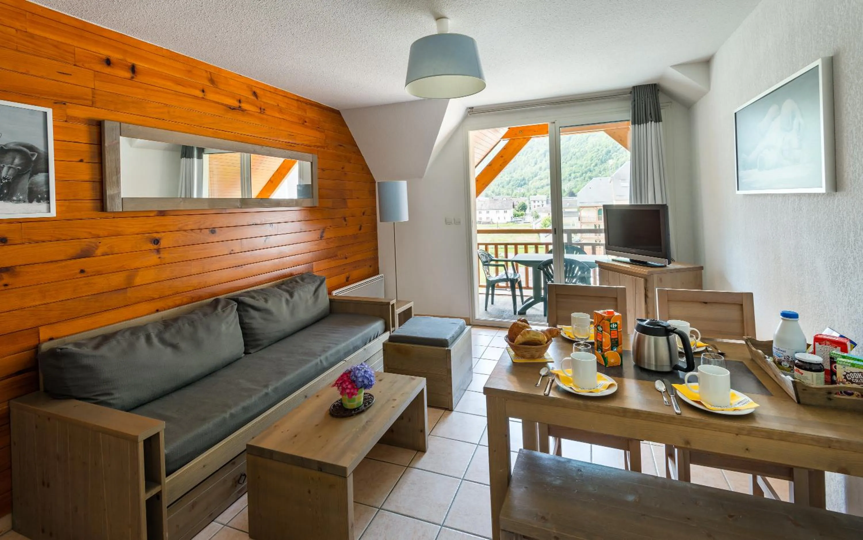 Living room in Lagrange Vacances Le Belvédère