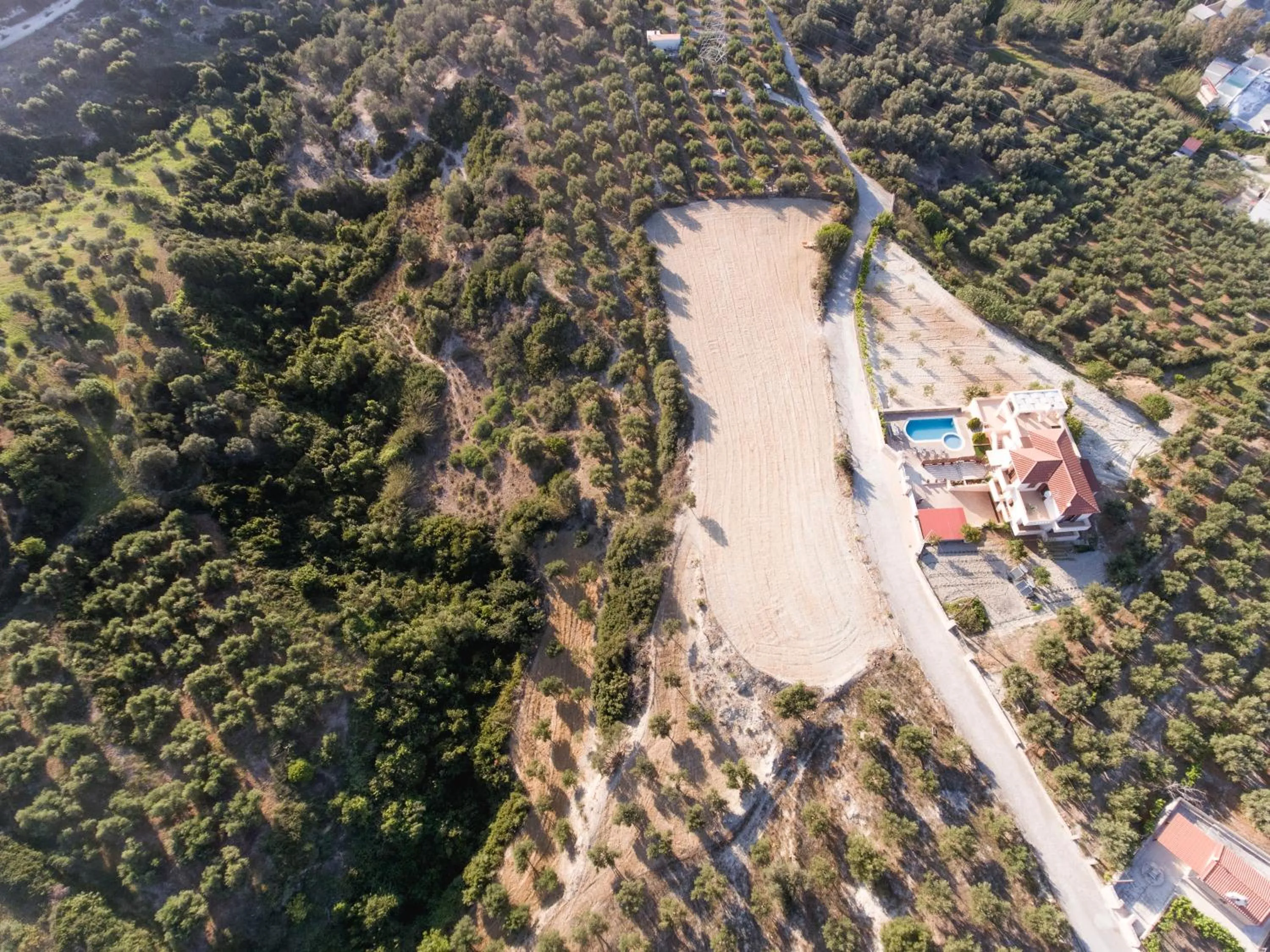 Bird's eye view in Villa Saint George