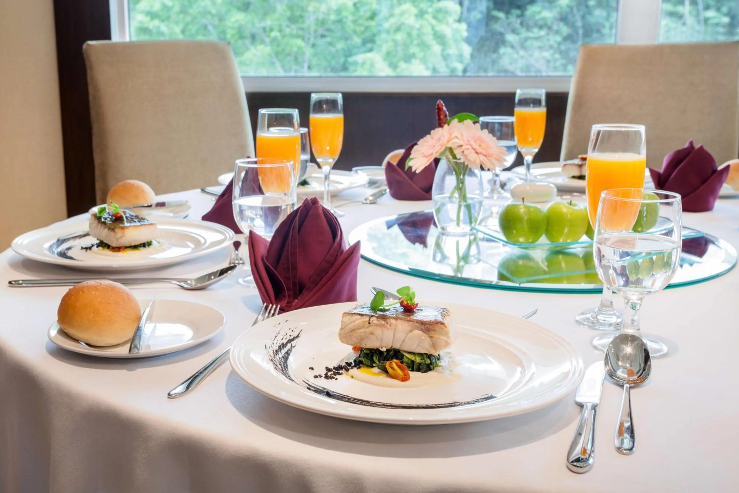 On site in Radisson Hotel Brunei Darussalam