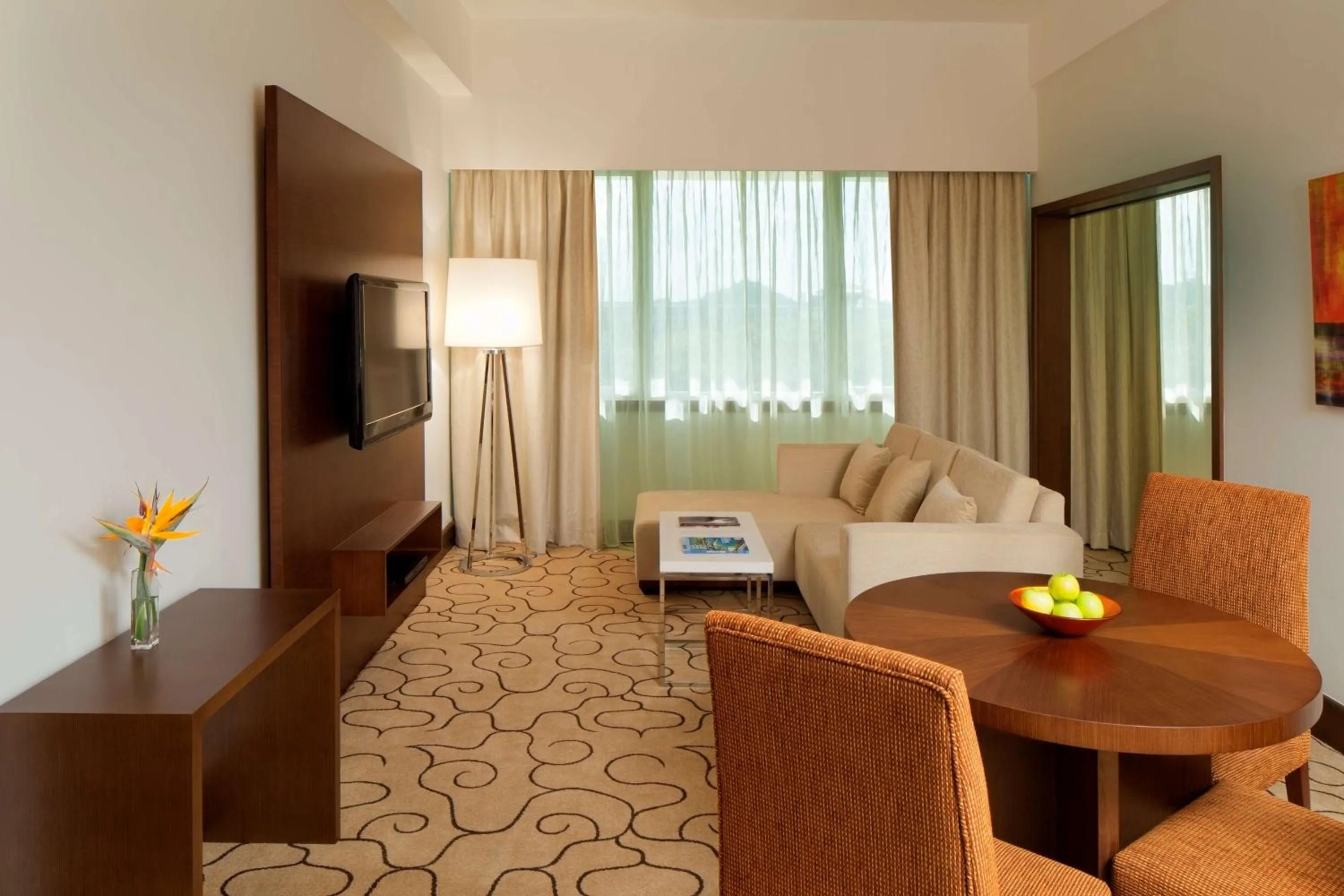 Photo of the whole room, Bed in Radisson Hotel Brunei Darussalam