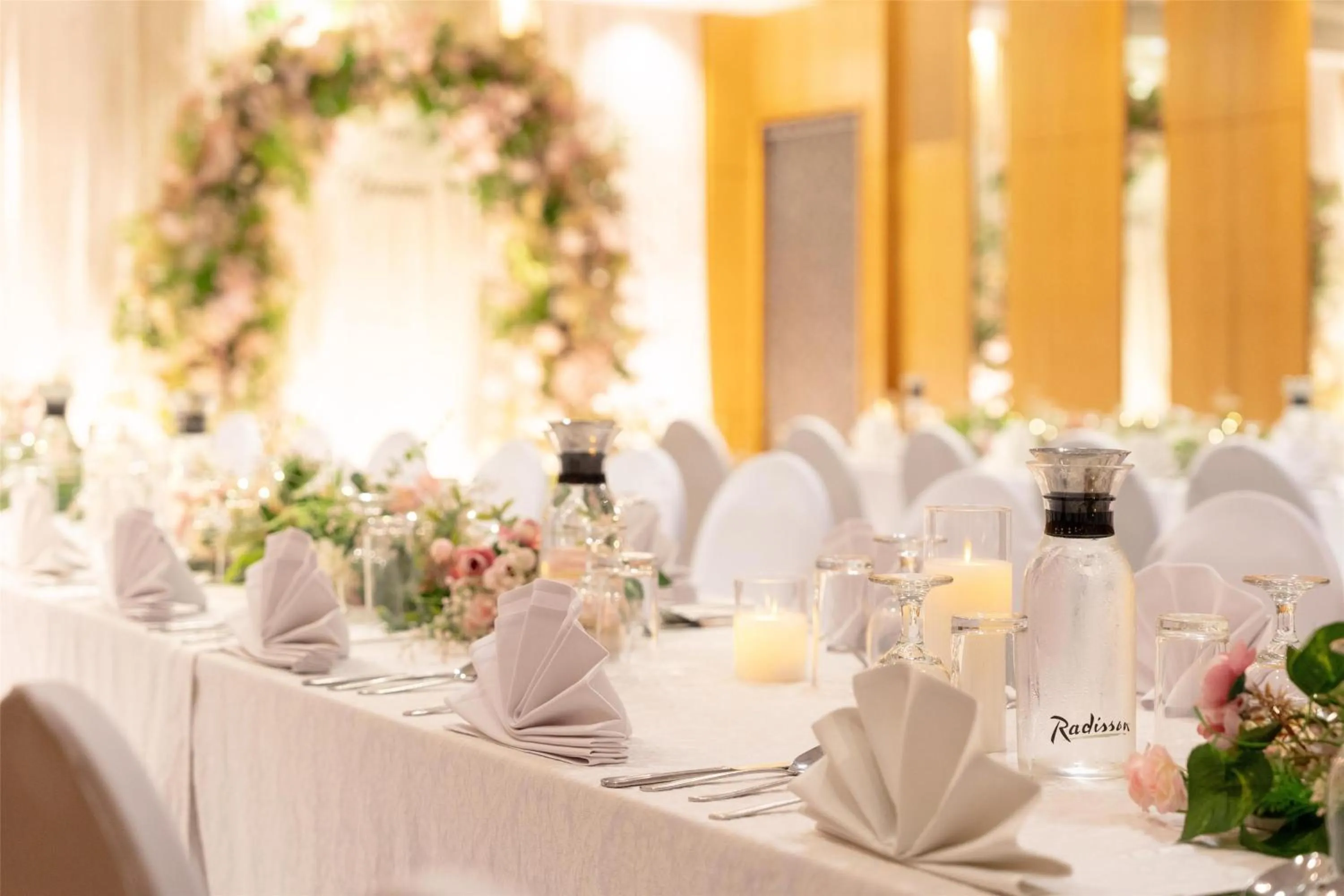 wedding in Radisson Hotel Brunei Darussalam