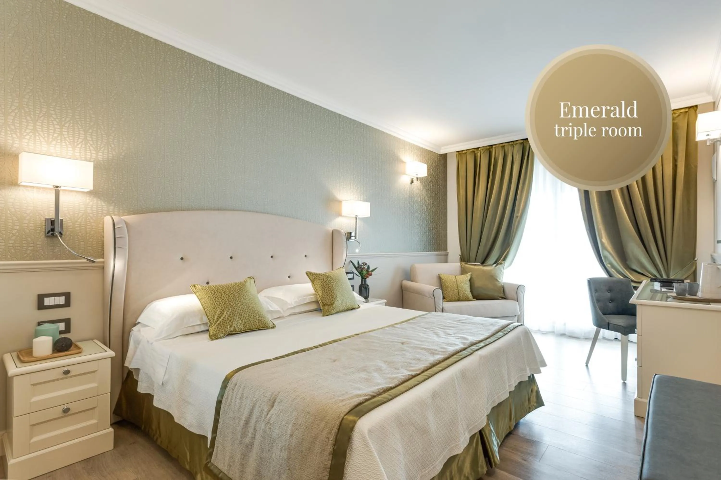 Bed in Madrigale Panoramic Lifestyle & Soulful Hotel