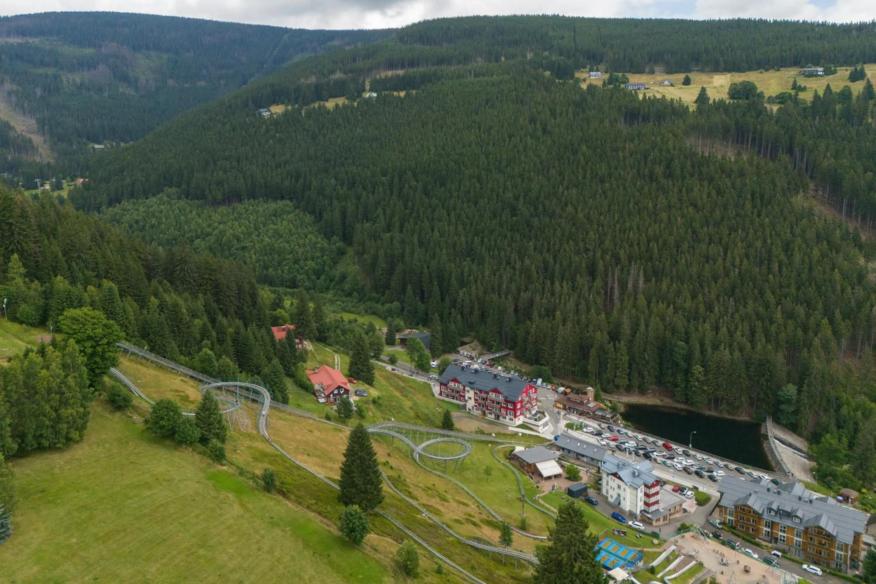 Property building in Aparthotel Kovarna Residence