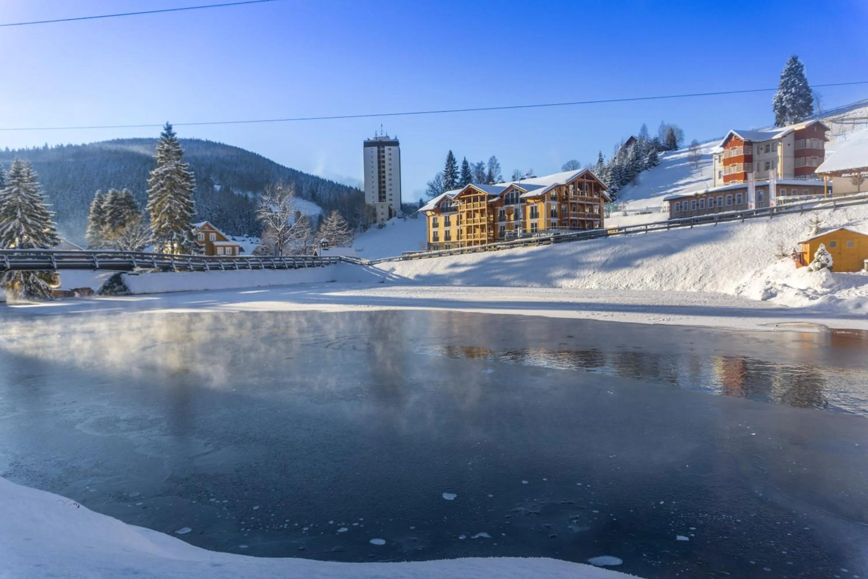 Property building in Aparthotel Kovarna Residence