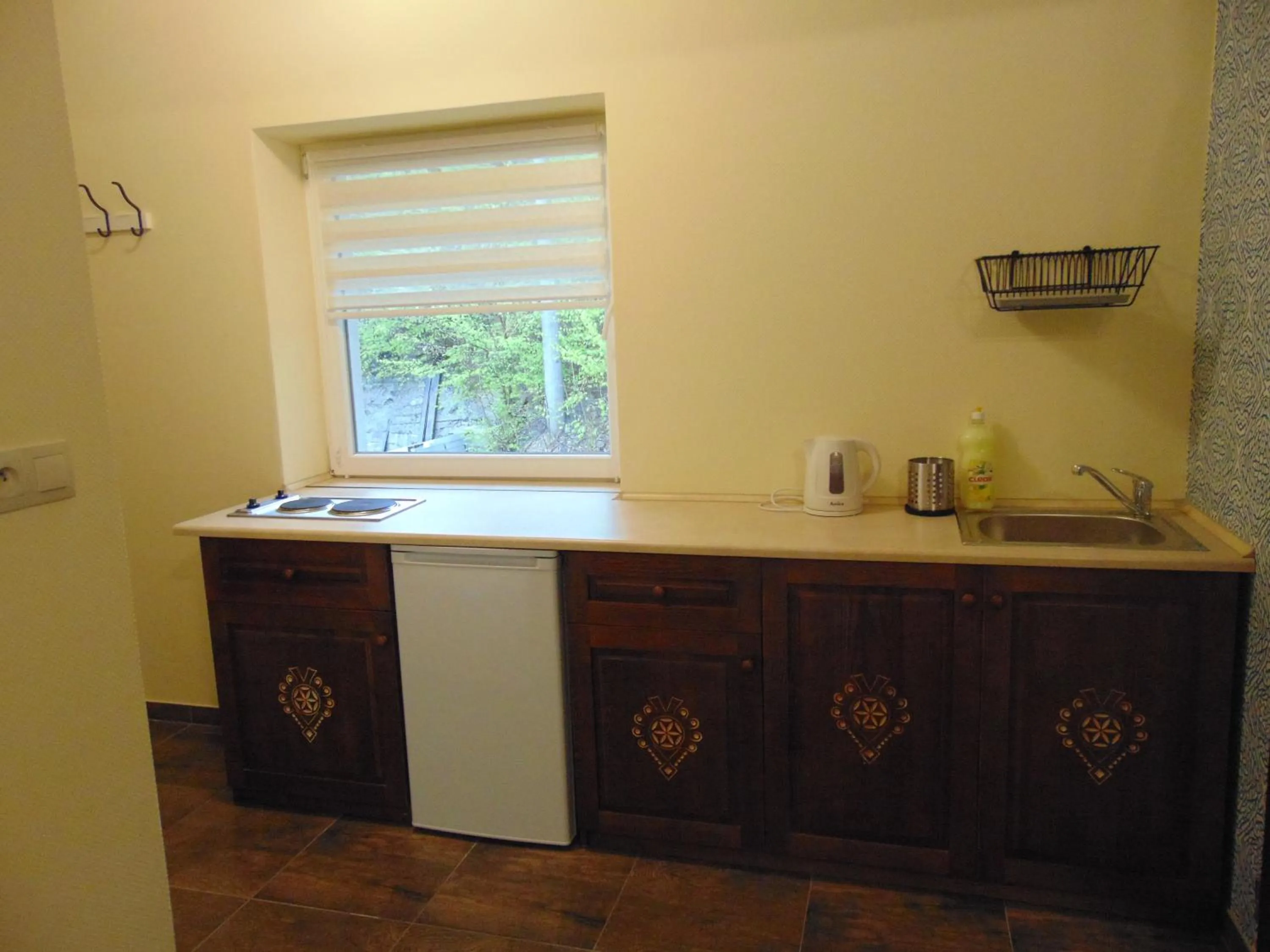 Kitchen or kitchenette in Gosciniec Pod Brzegiem