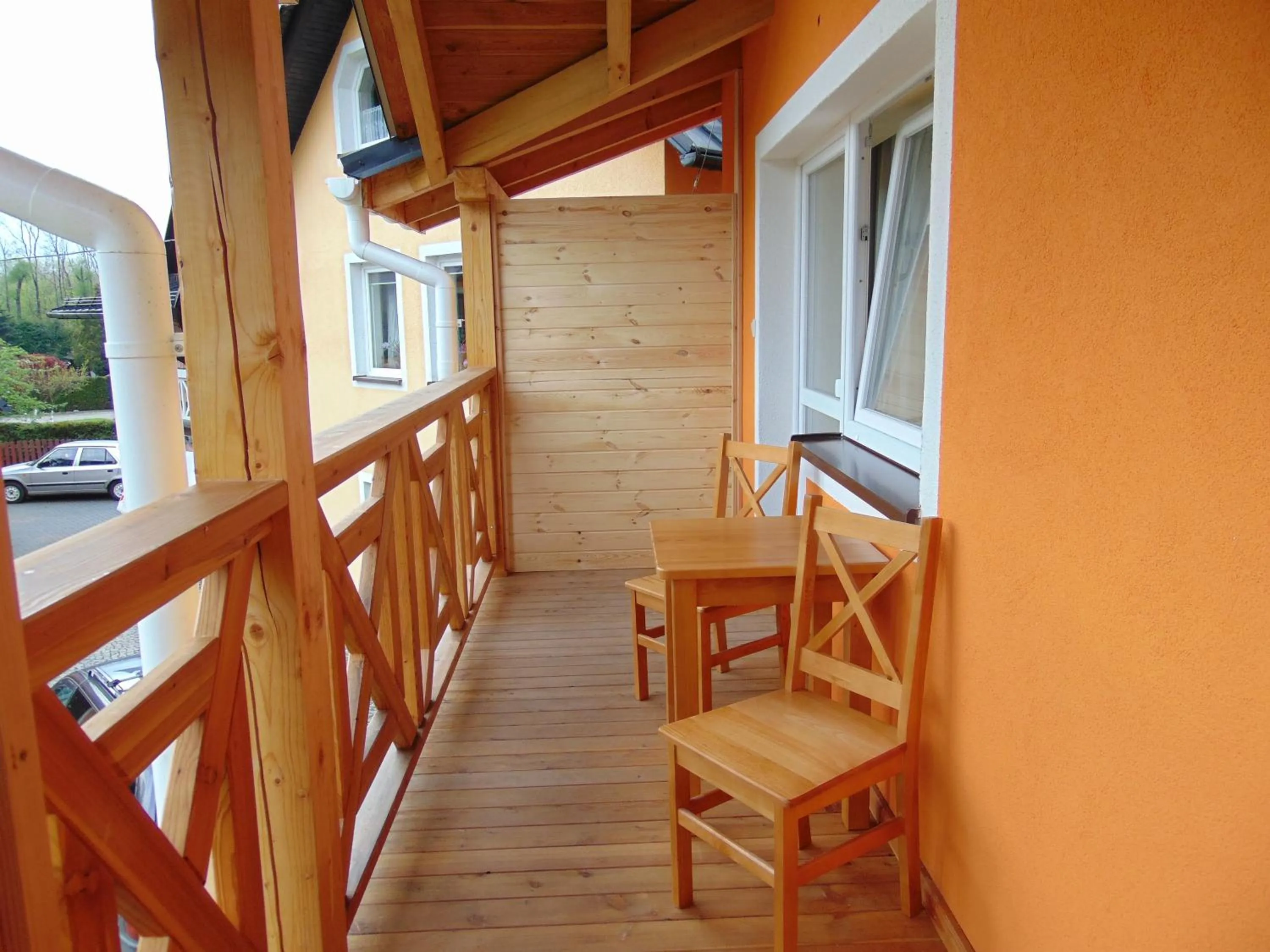 Balcony/Terrace in Gosciniec Pod Brzegiem