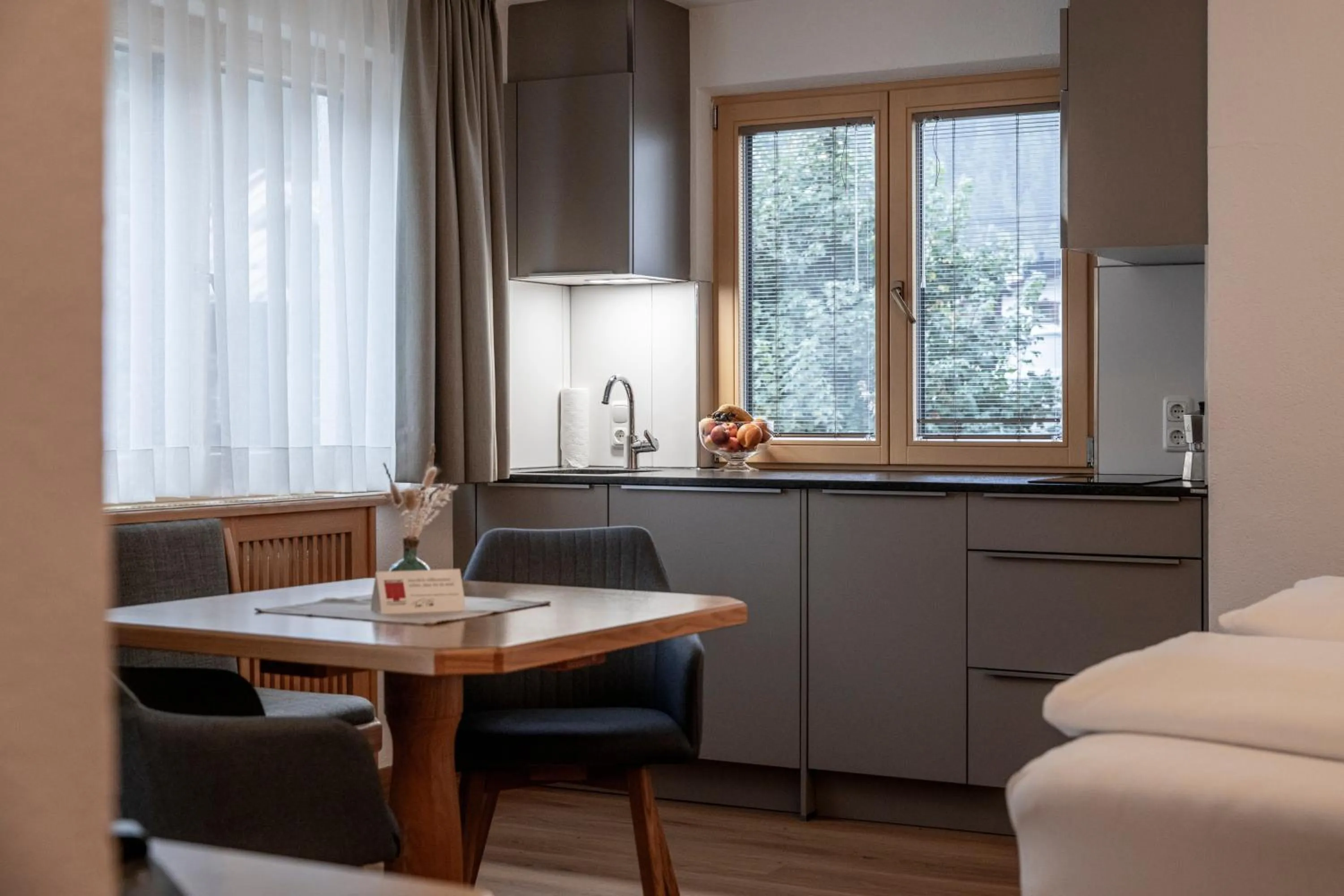 Kitchen or kitchenette in Hotel Montfort