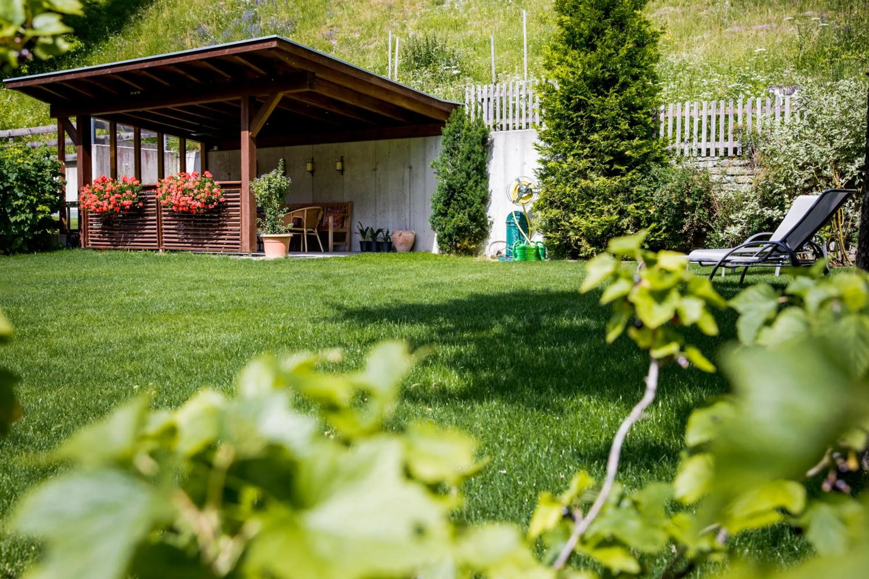 Garden in Hotel Montfort