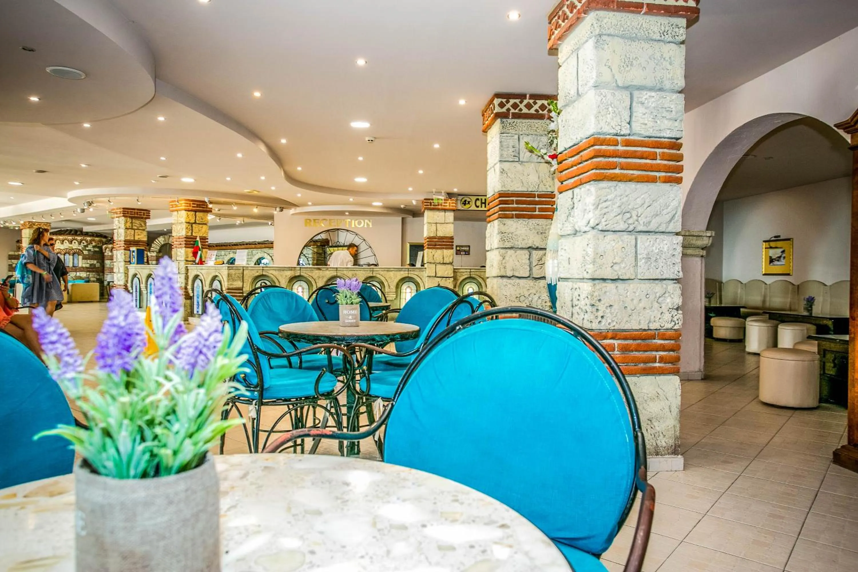 Lobby or reception in Villas Elenite