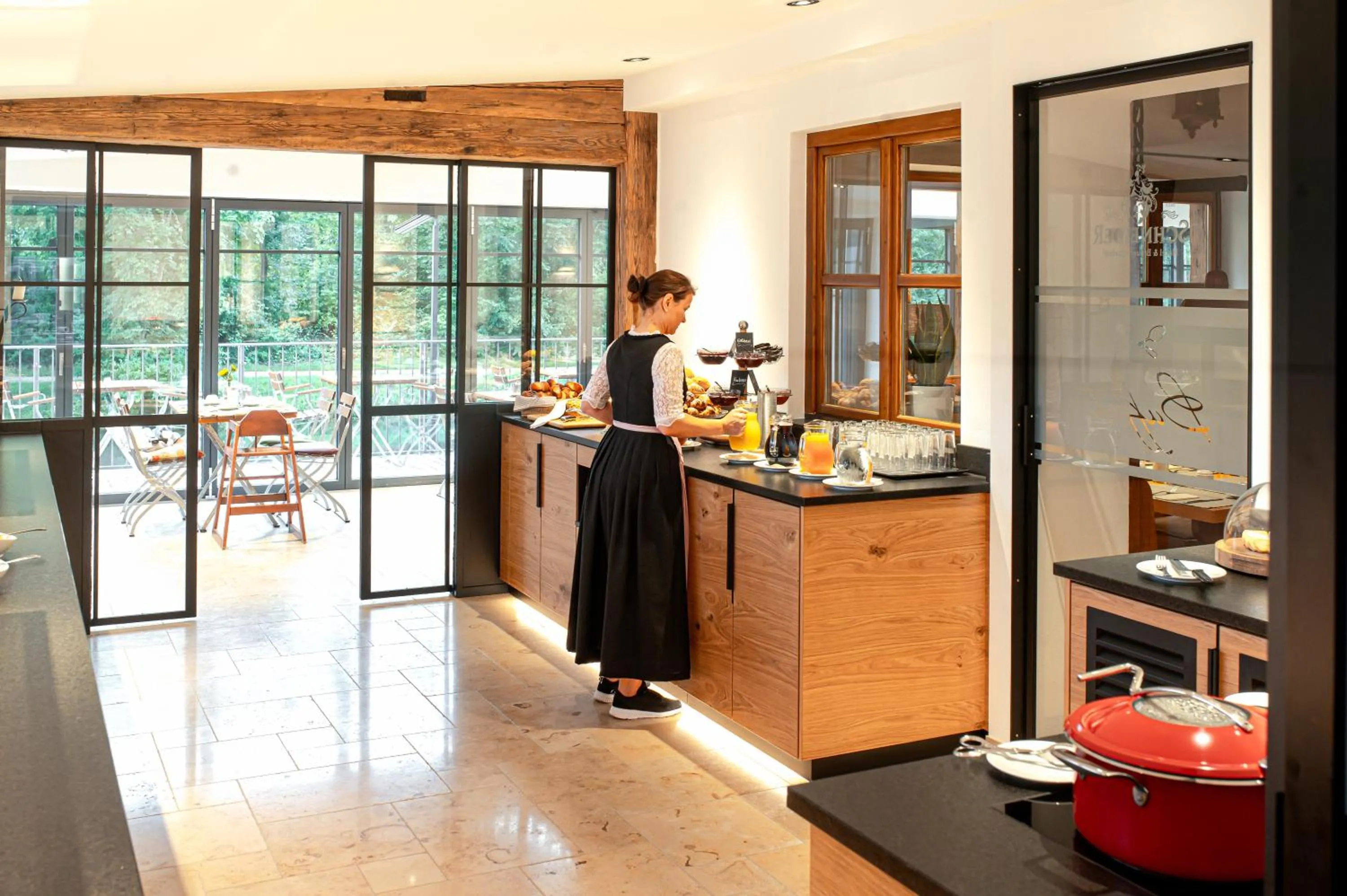 Breakfast in Landhotel - Hotel & Brauereigasthof Schneider