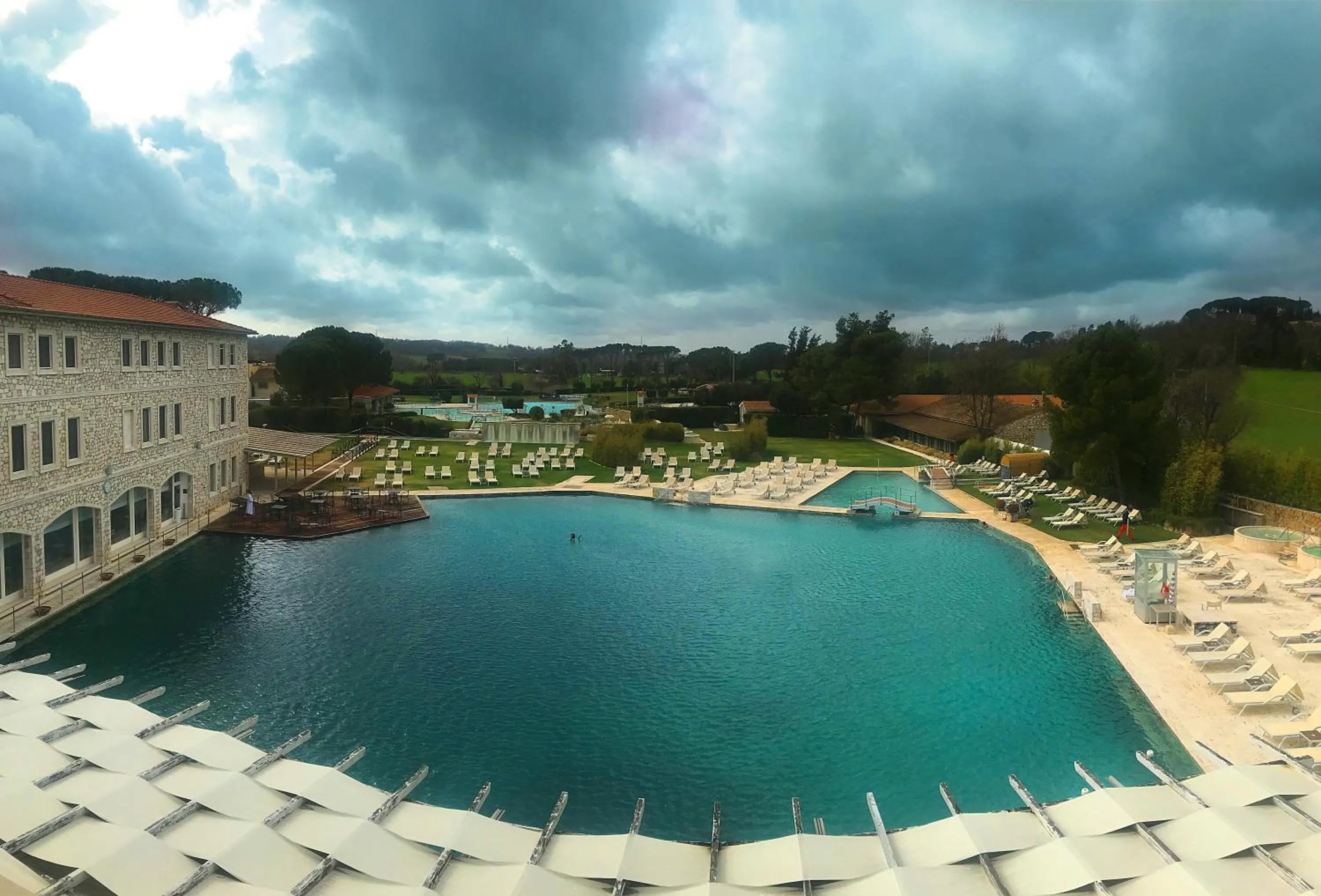 Pool view in Terme di Saturnia Natural Spa & Golf Resort - The Leading Hotels of the World