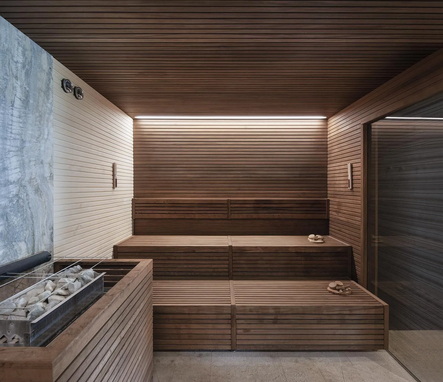 Sauna in Terme di Saturnia Natural Spa & Golf Resort - The Leading Hotels of the World