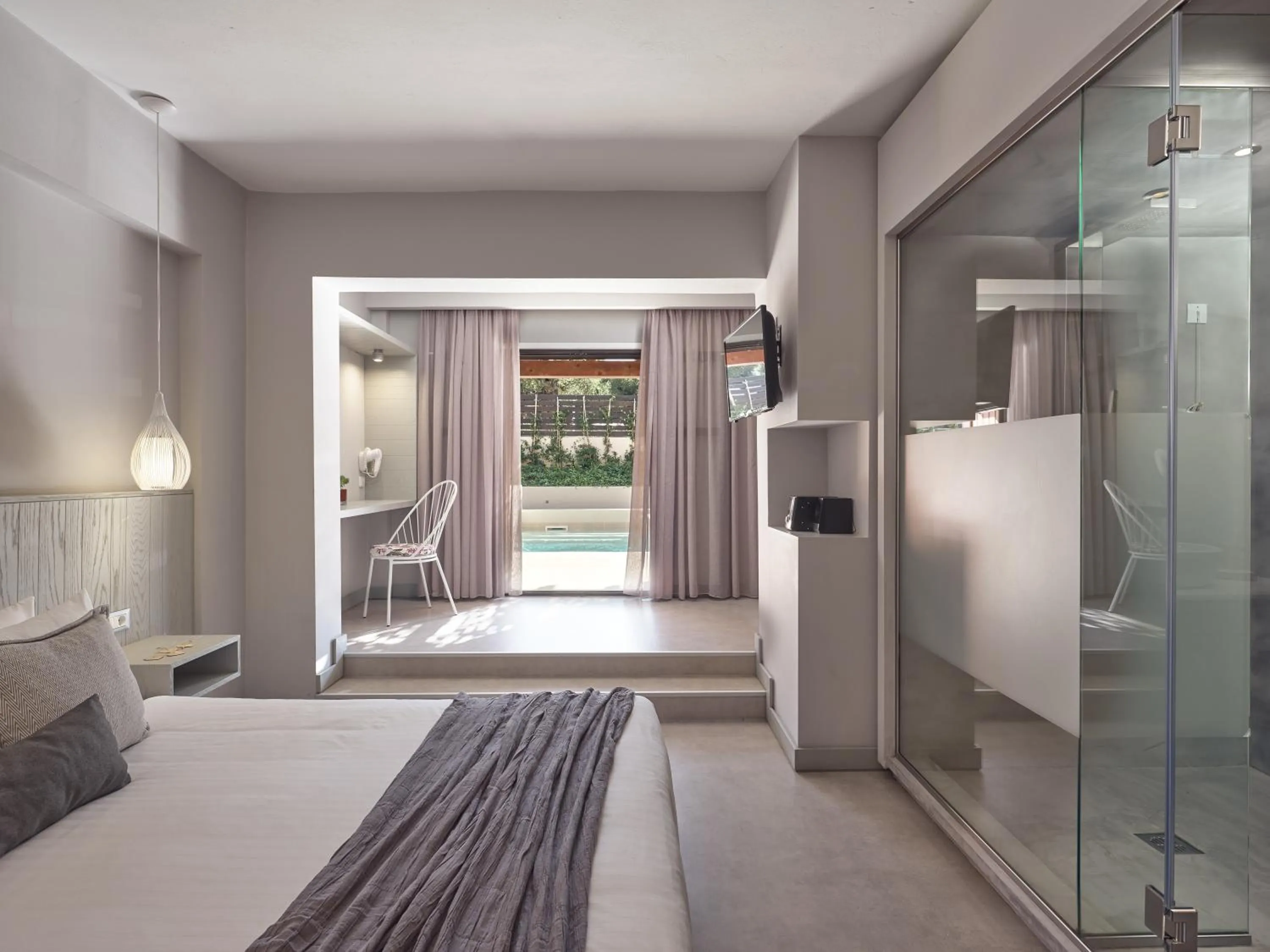 Photo of the whole room, Bed in Castelli Hotel-Adults Only