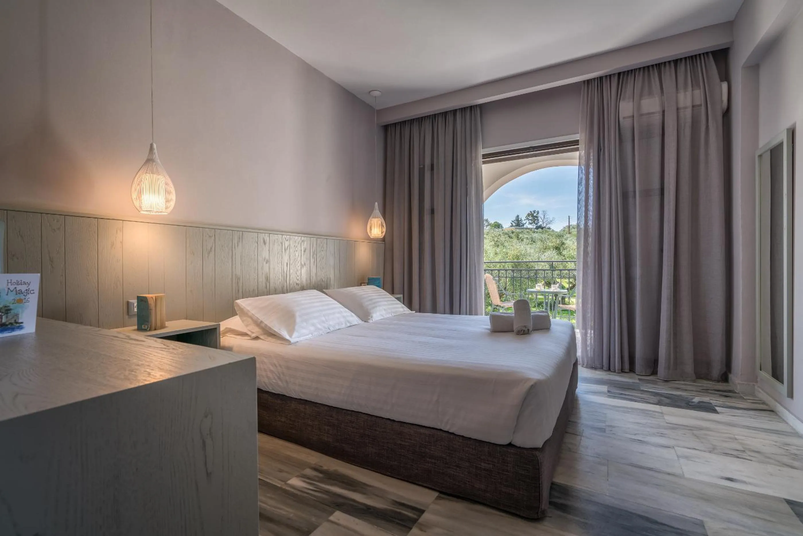 Bed in Castelli Hotel-Adults Only