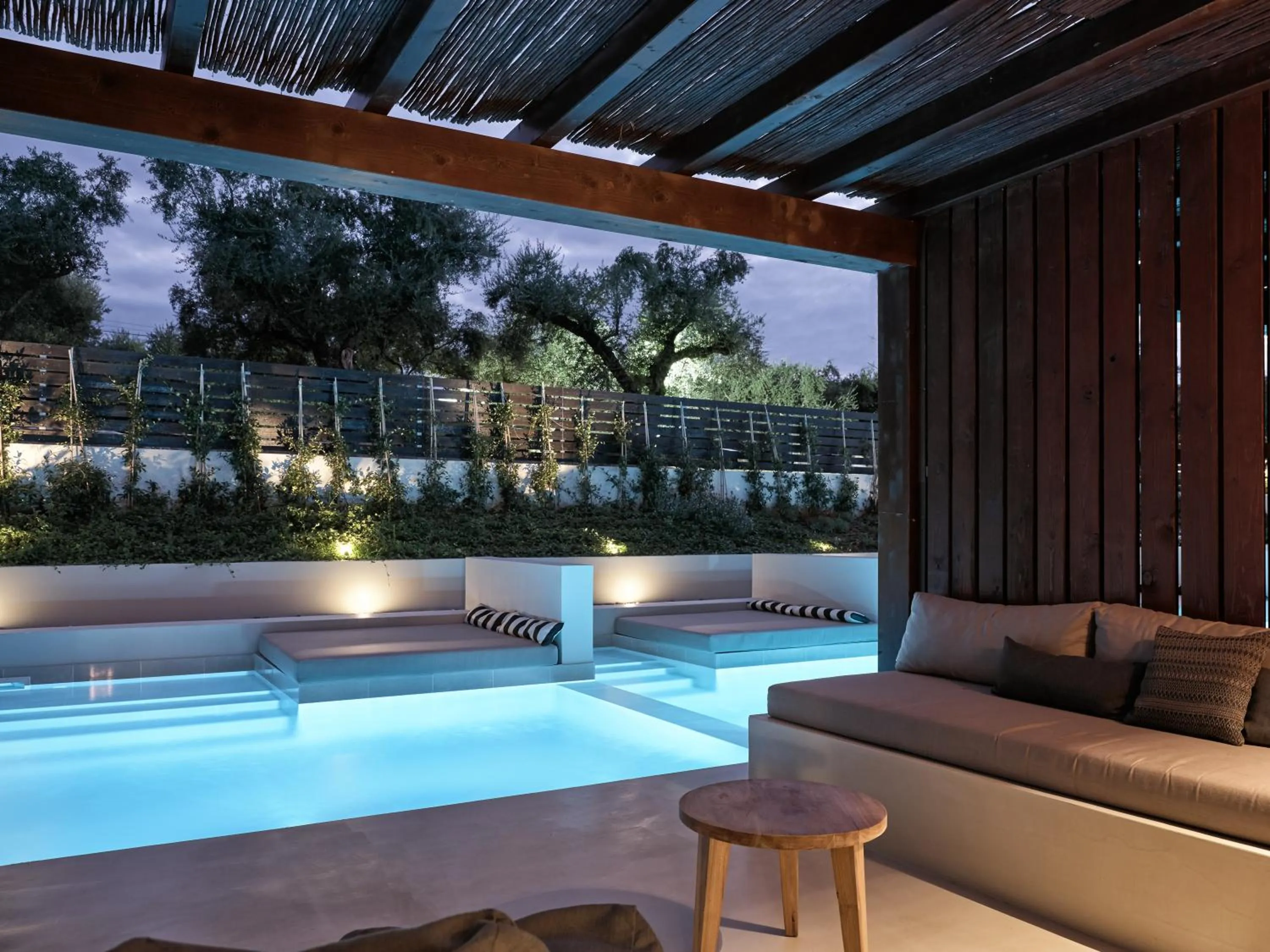 Swimming pool in Castelli Hotel-Adults Only
