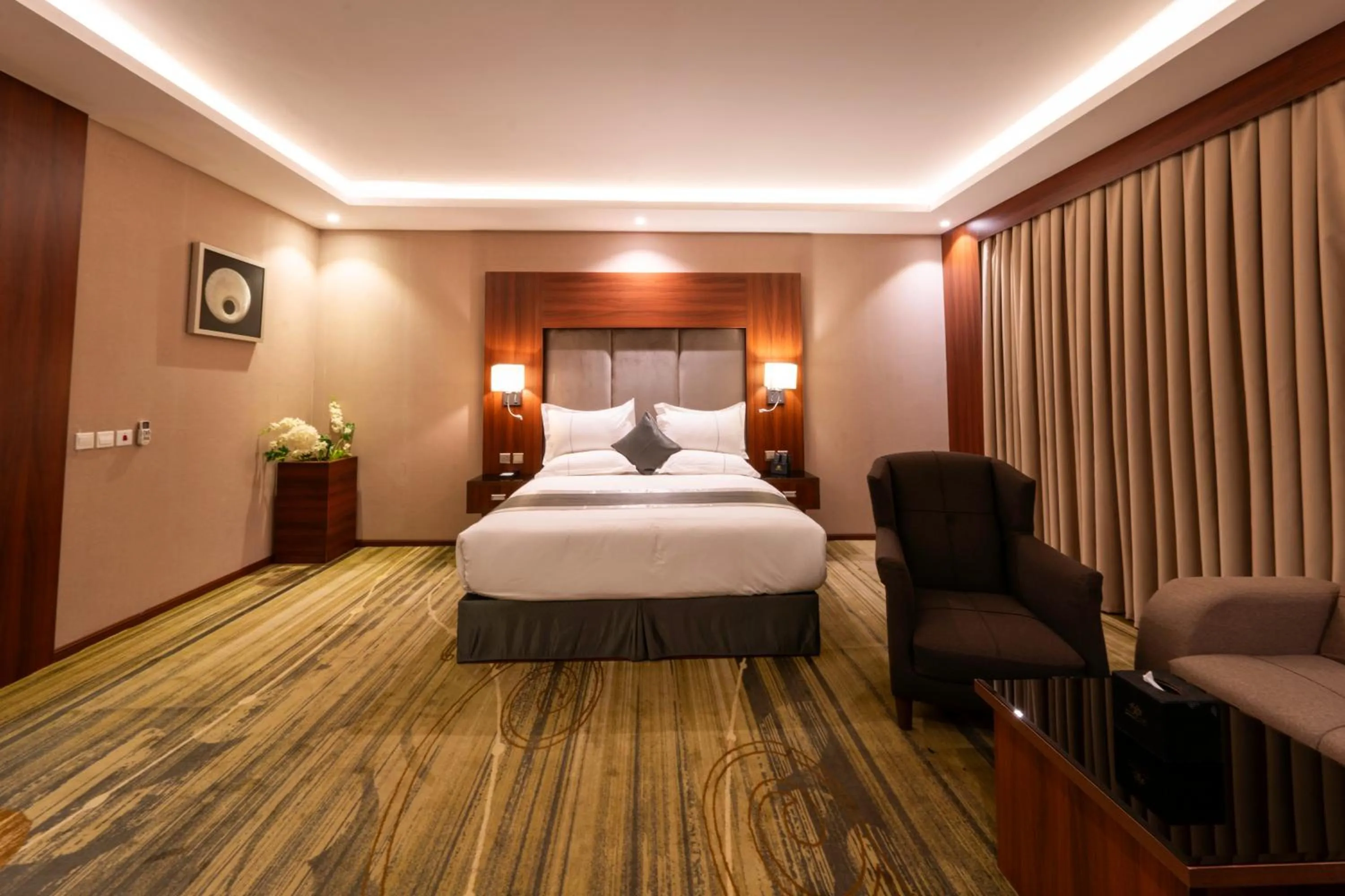 Bed in Msharef Almoden Serviced Apartment