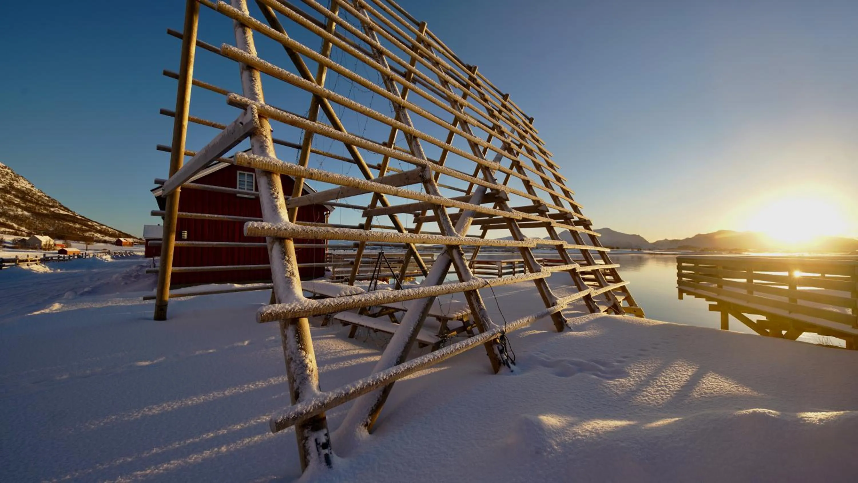 Property building in Lofoten Basecamp