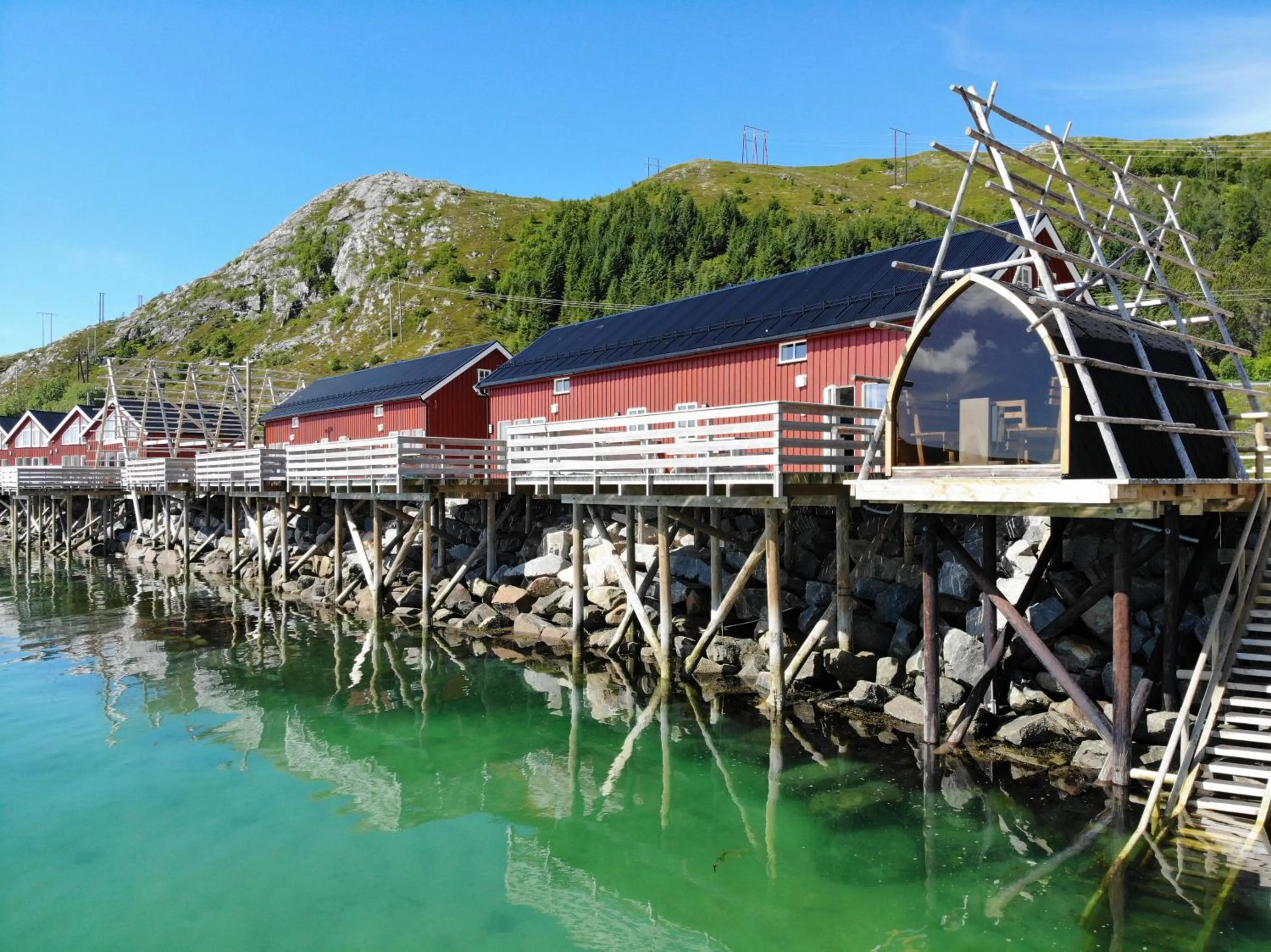 Property building in Lofoten Basecamp