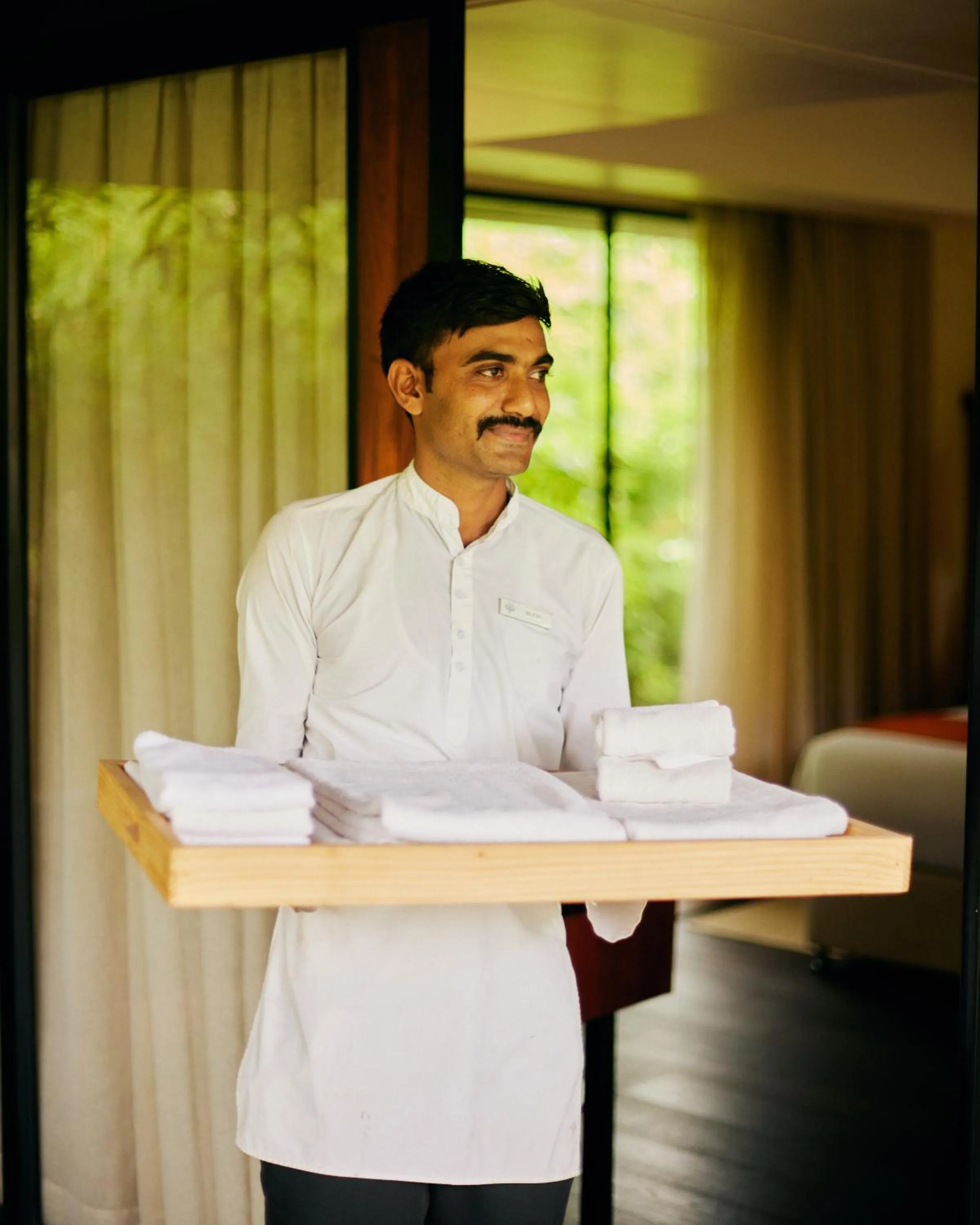 People in Woods at Sasan