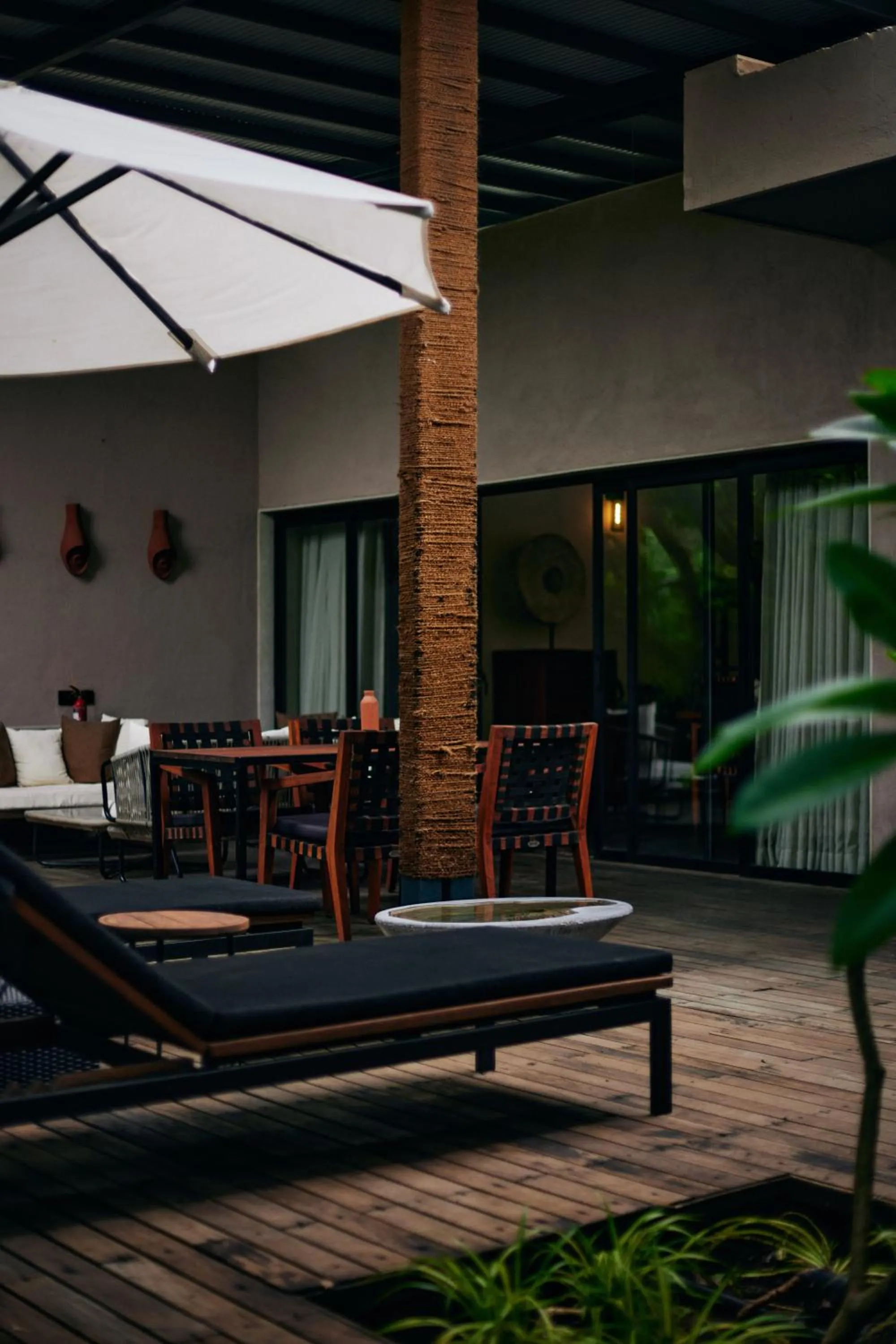 sunbed in Woods at Sasan