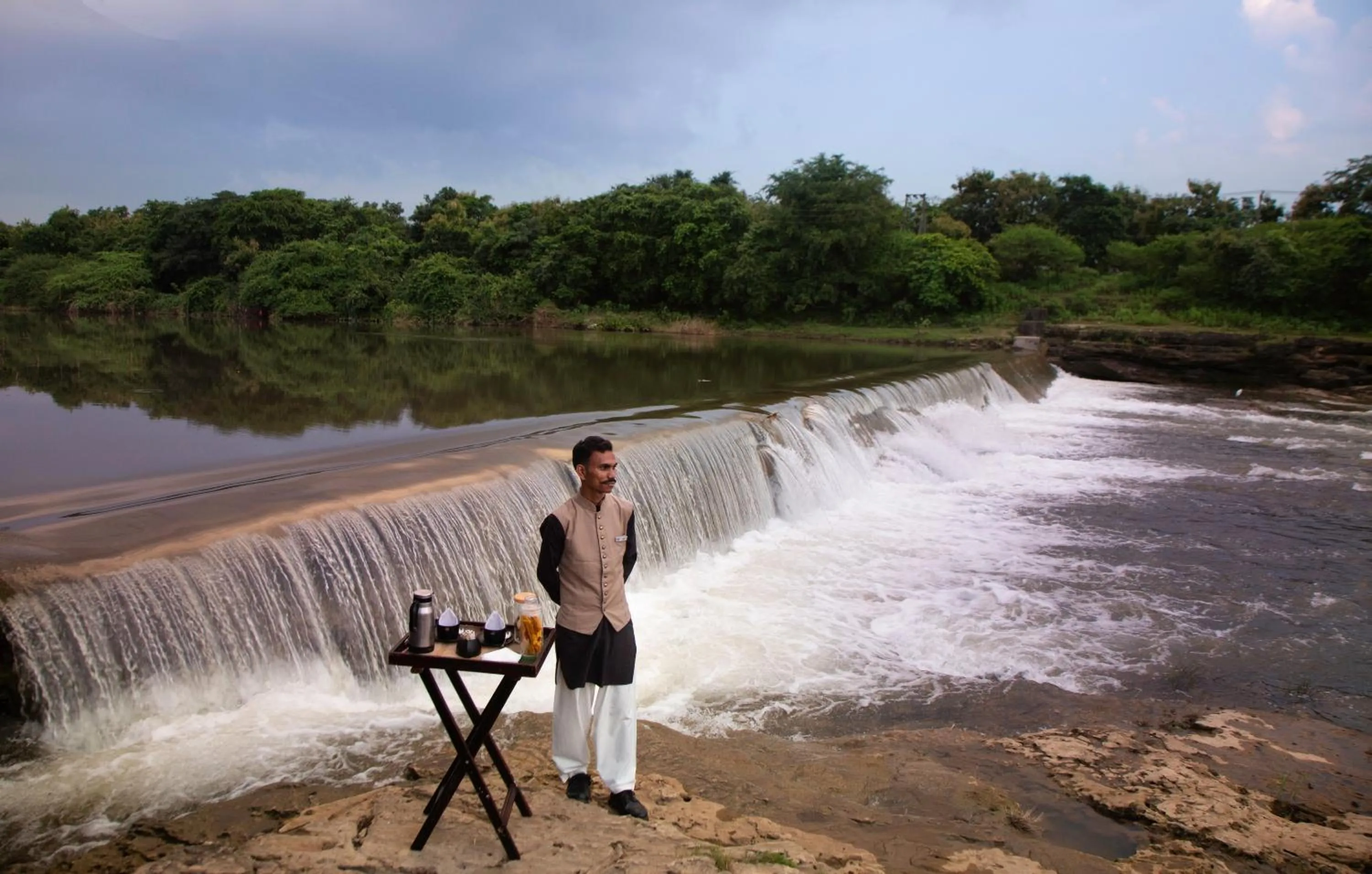 Off site in Woods at Sasan