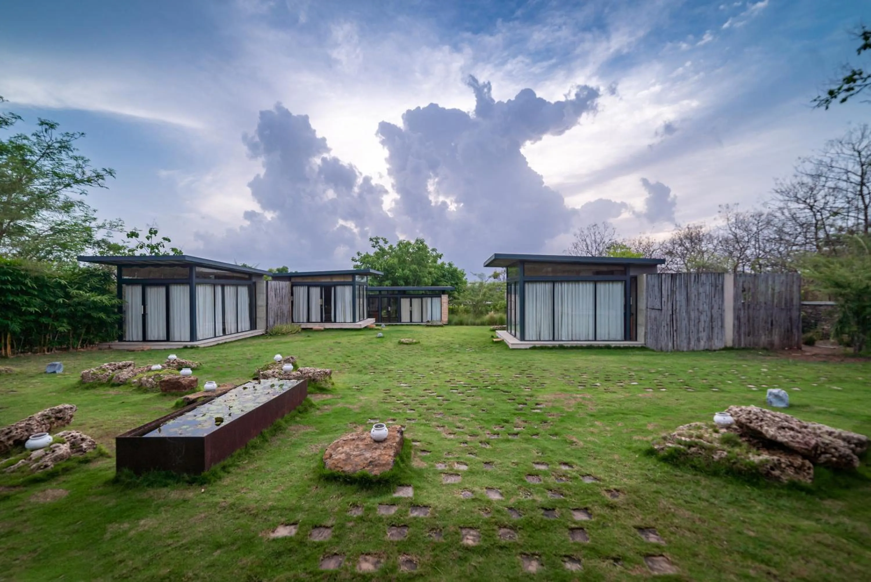 Property building in Woods at Sasan