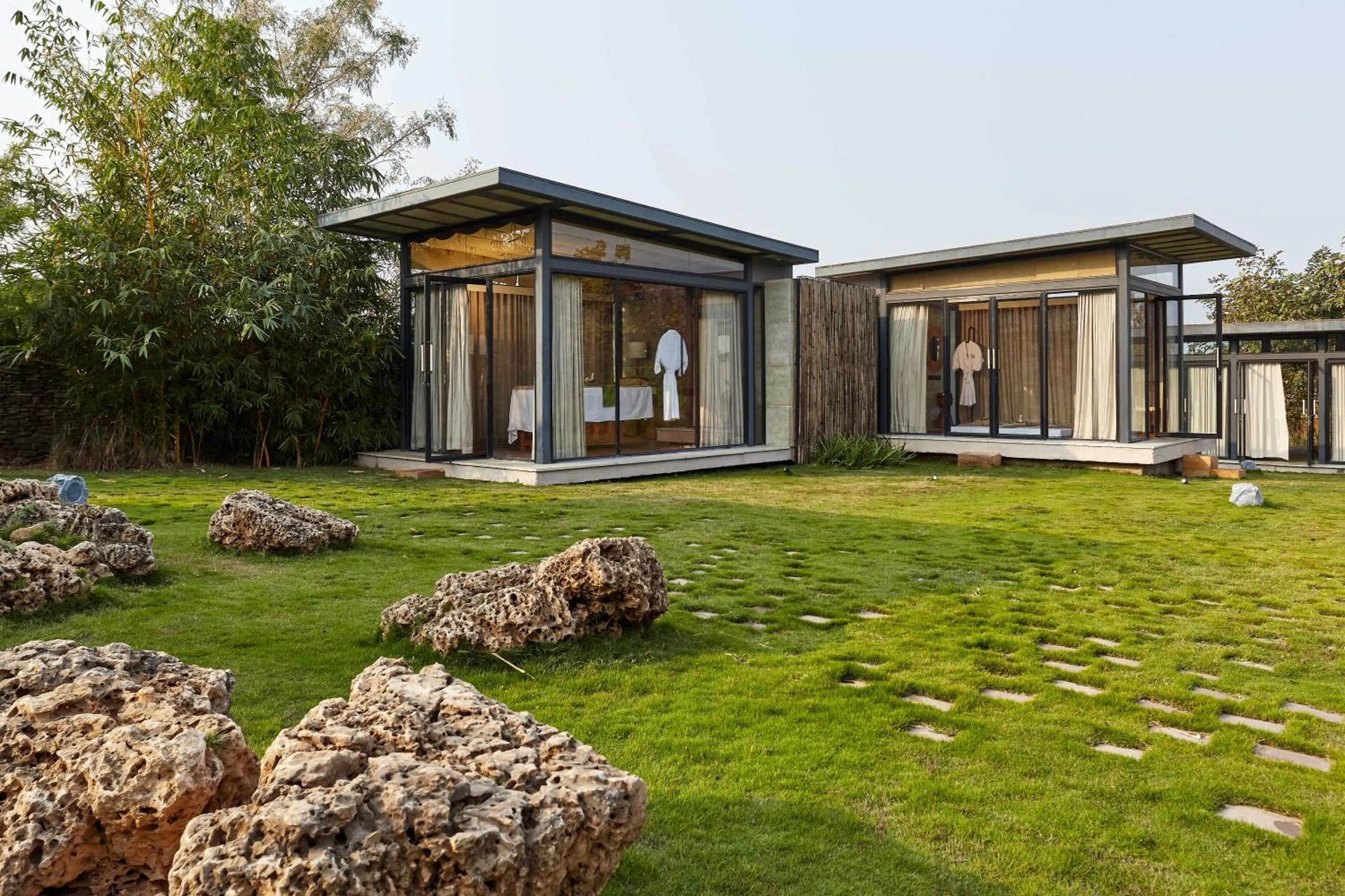 Property building in Woods at Sasan