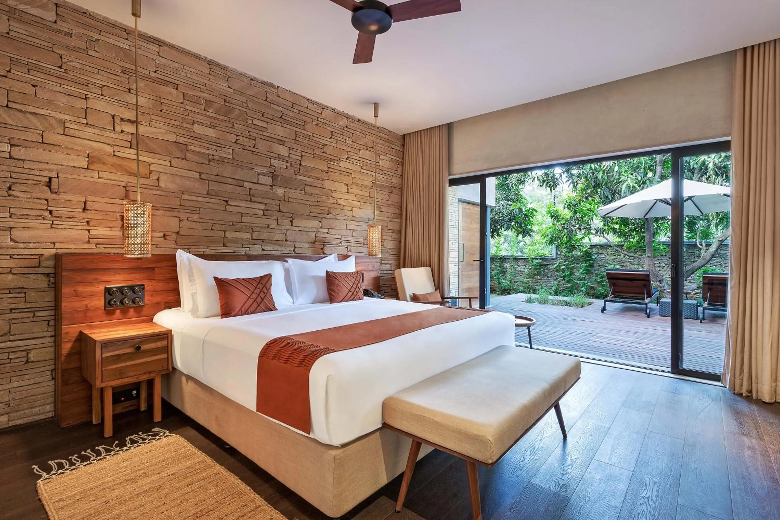 Bed in Woods at Sasan