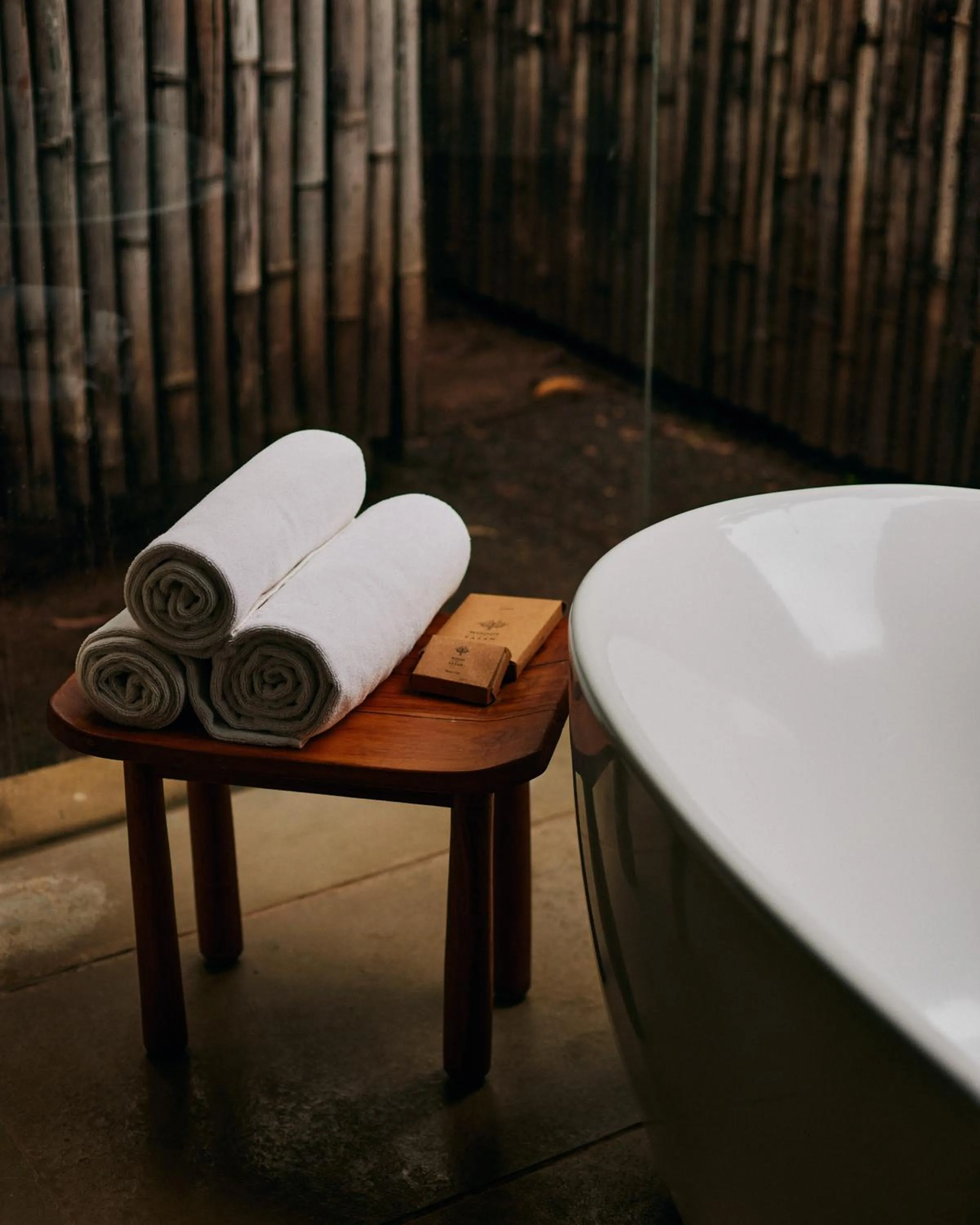 Bathroom in Woods at Sasan