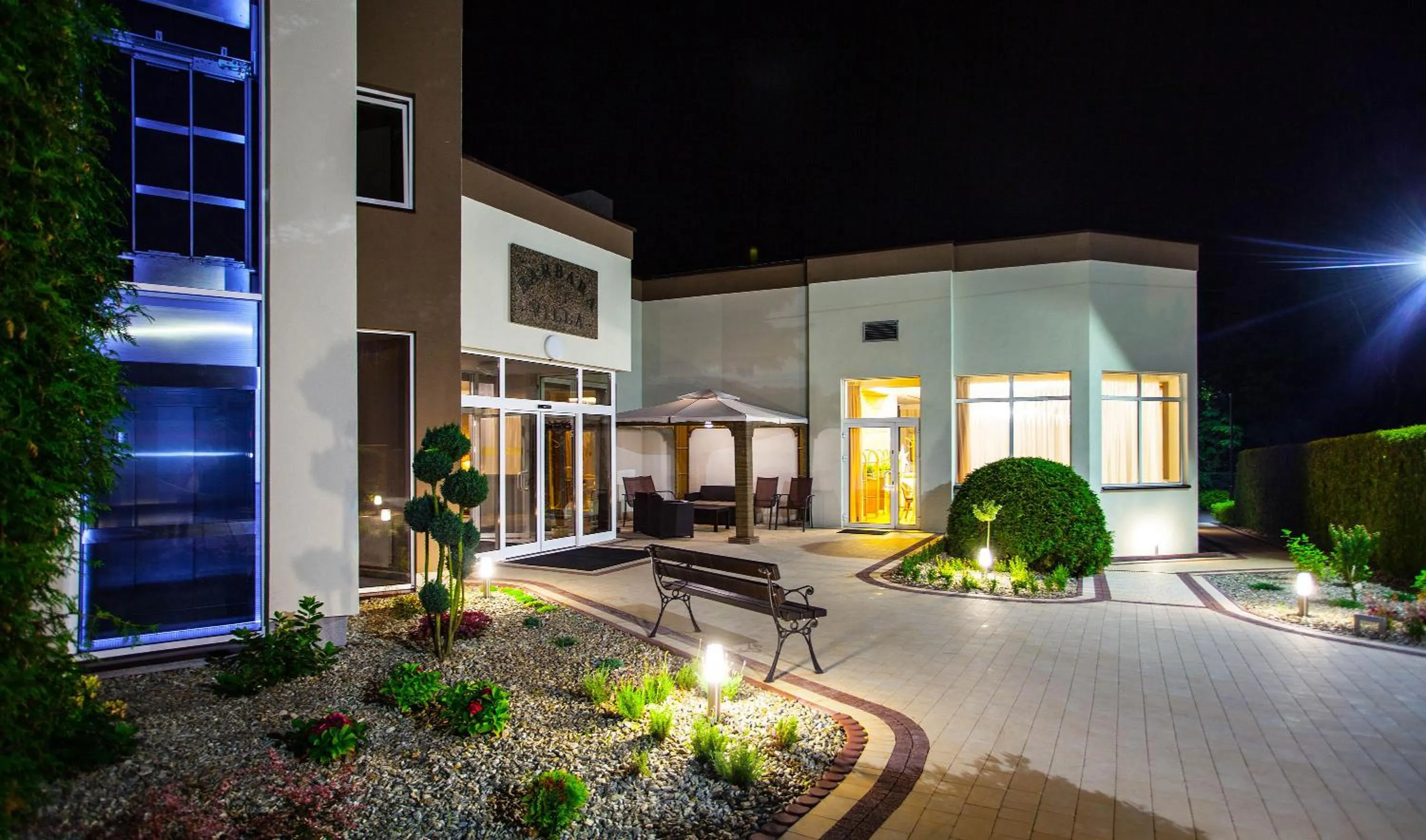 Facade/entrance in Villa Barbara