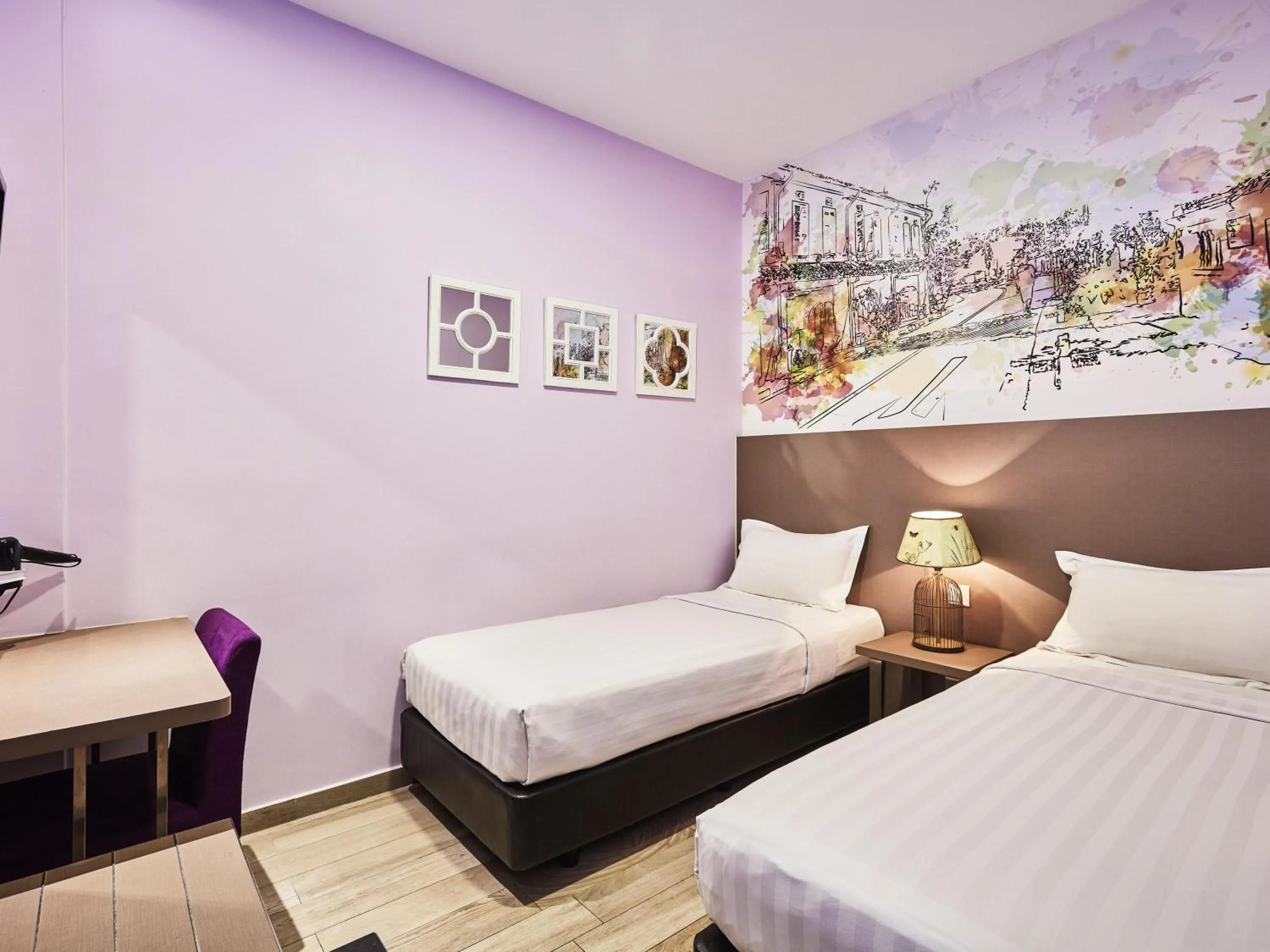 Bedroom, Bed in ibis budget Singapore Joo Chiat