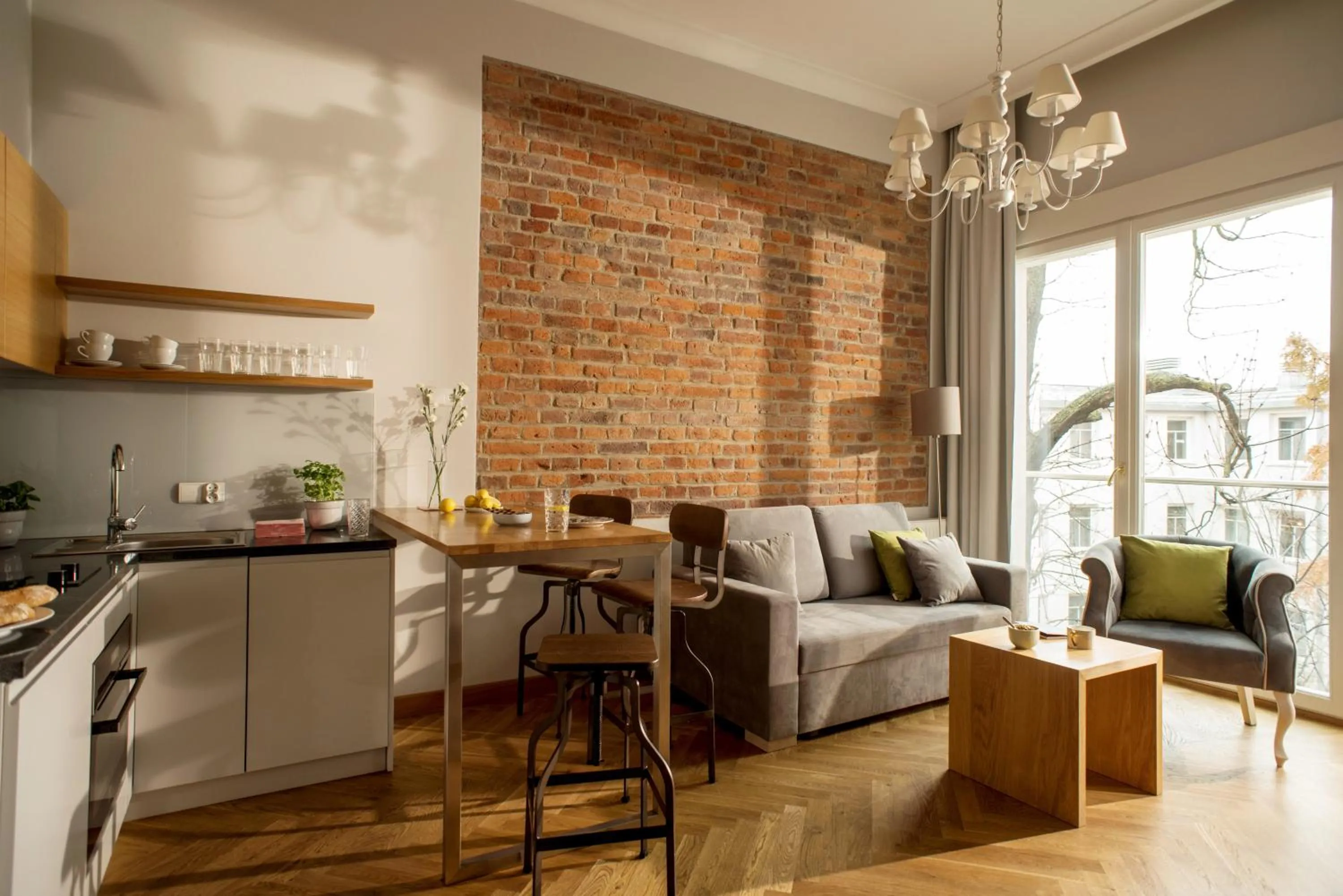 Kitchen or kitchenette in Belle Epoque Residence