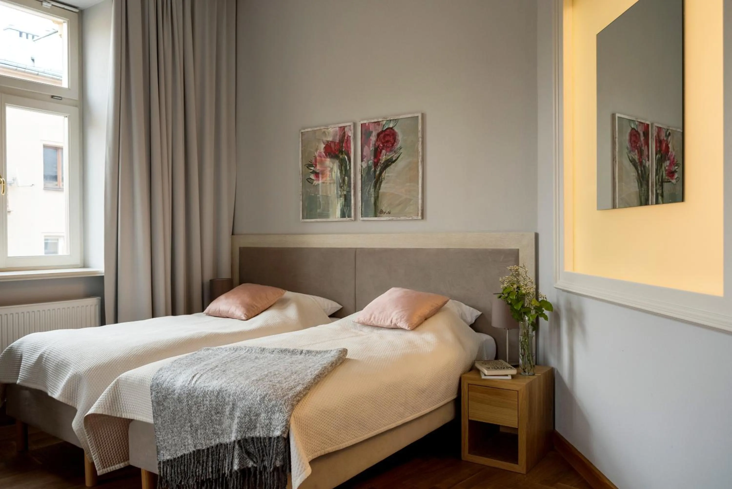 Bed in Belle Epoque Residence