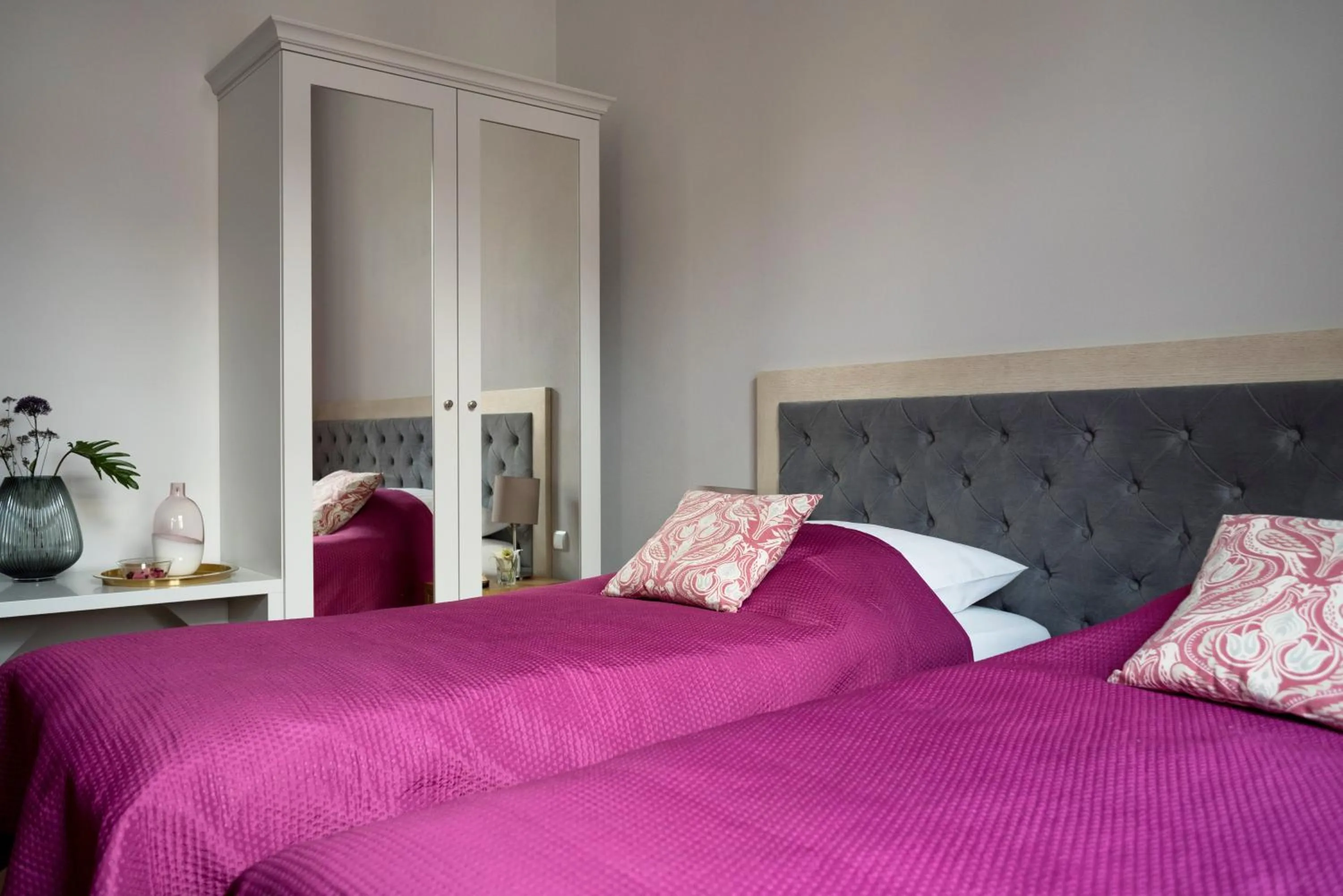 Bed in Belle Epoque Residence