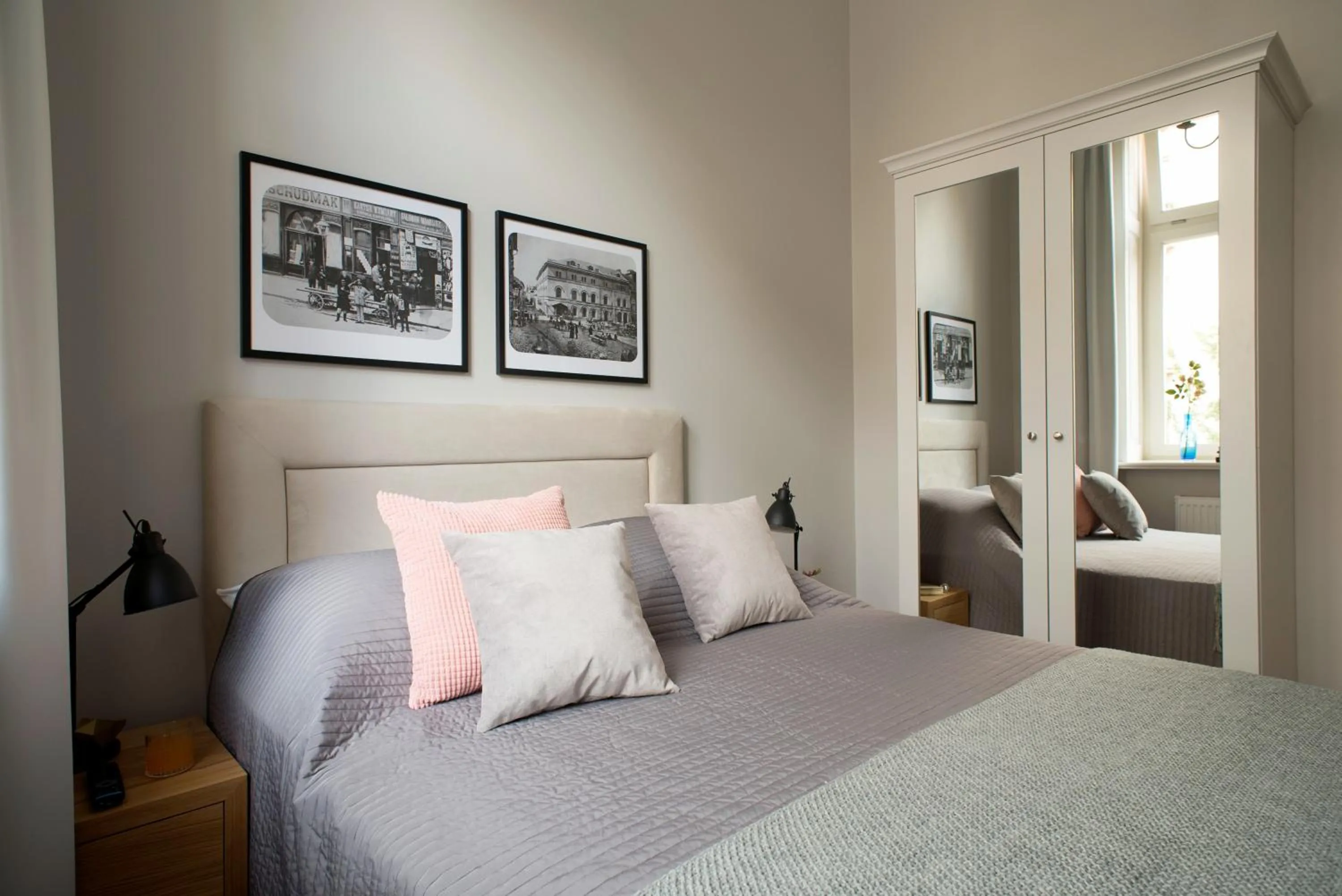 Bed in Belle Epoque Residence