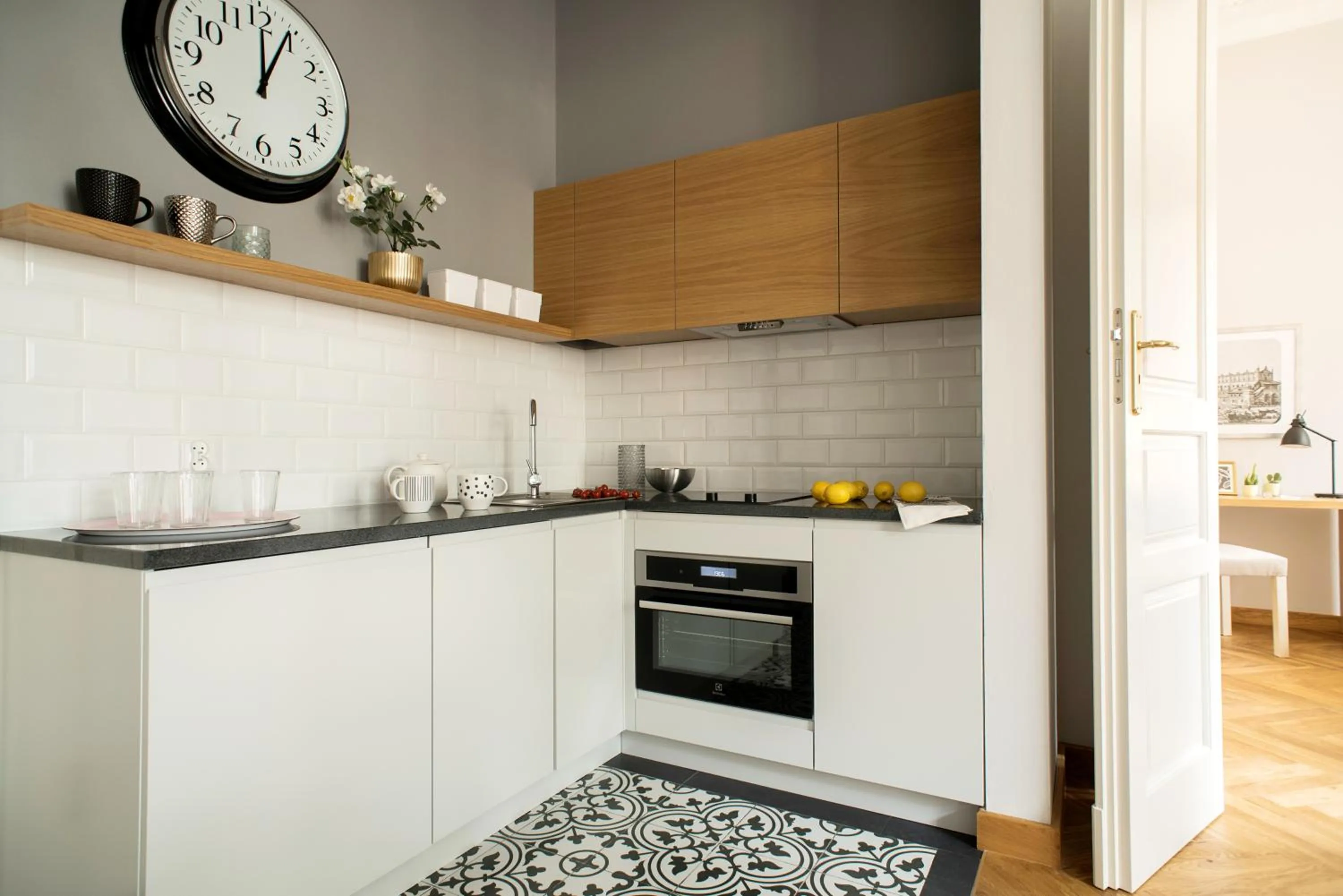 Kitchen or kitchenette in Belle Epoque Residence