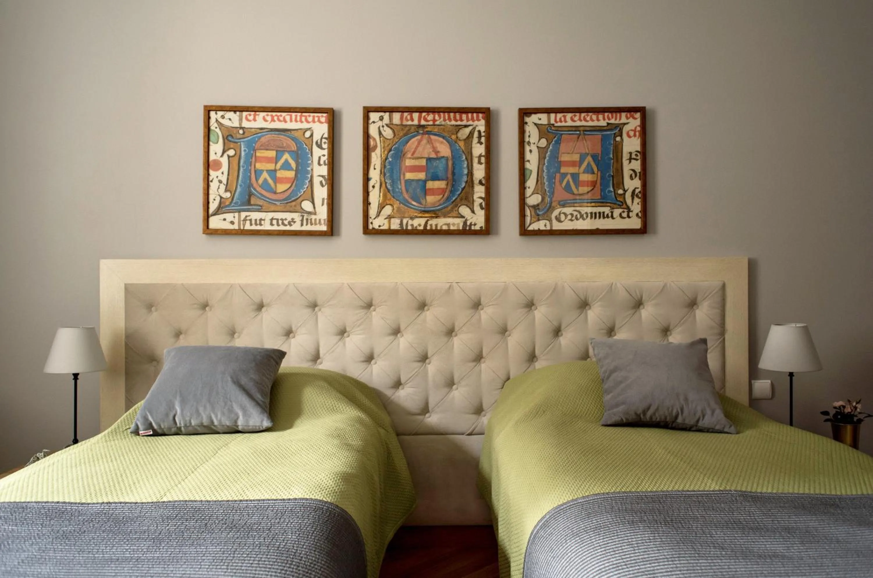 Bed in Belle Epoque Residence